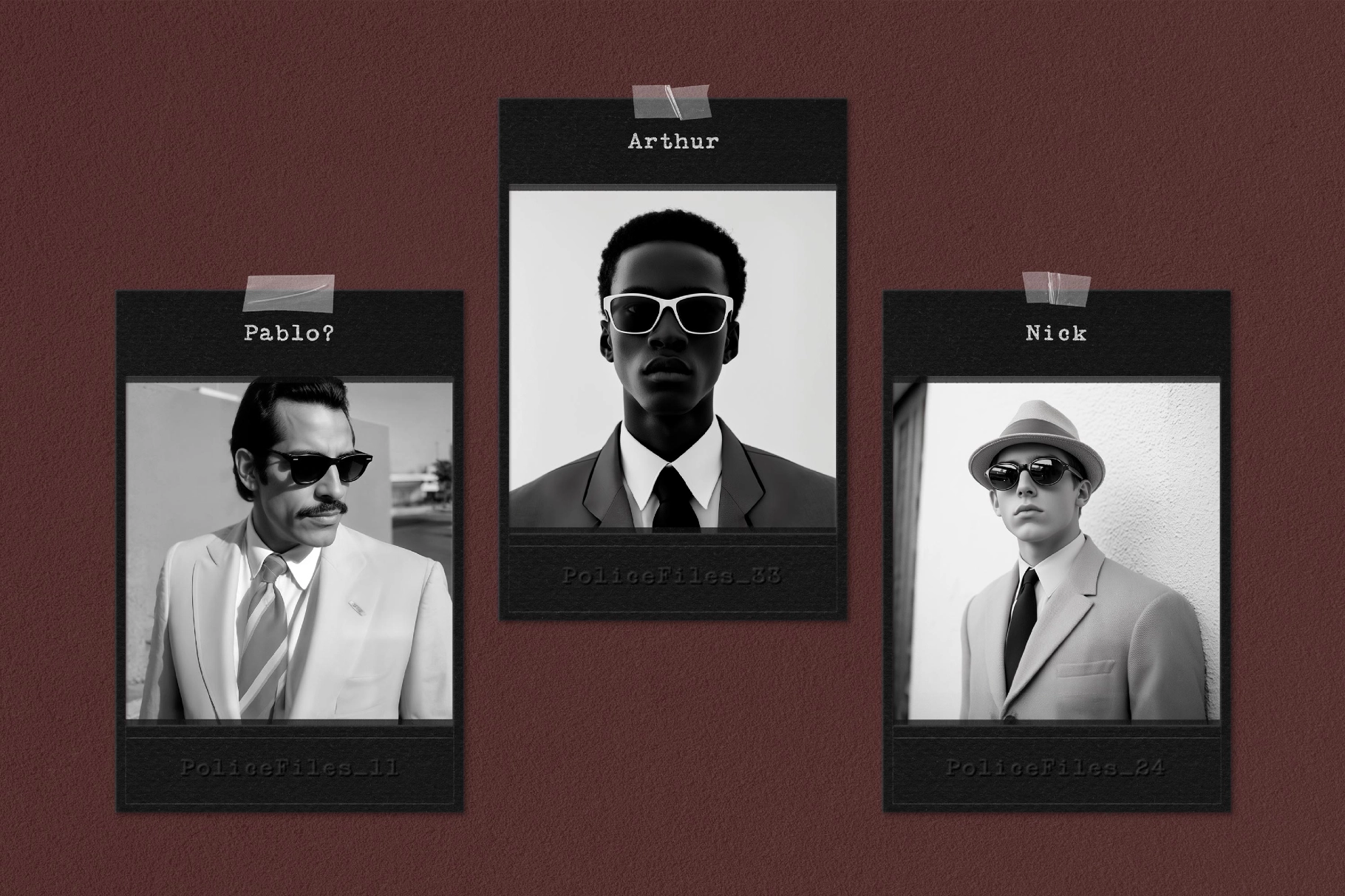 Dark Frame Mockups Collection