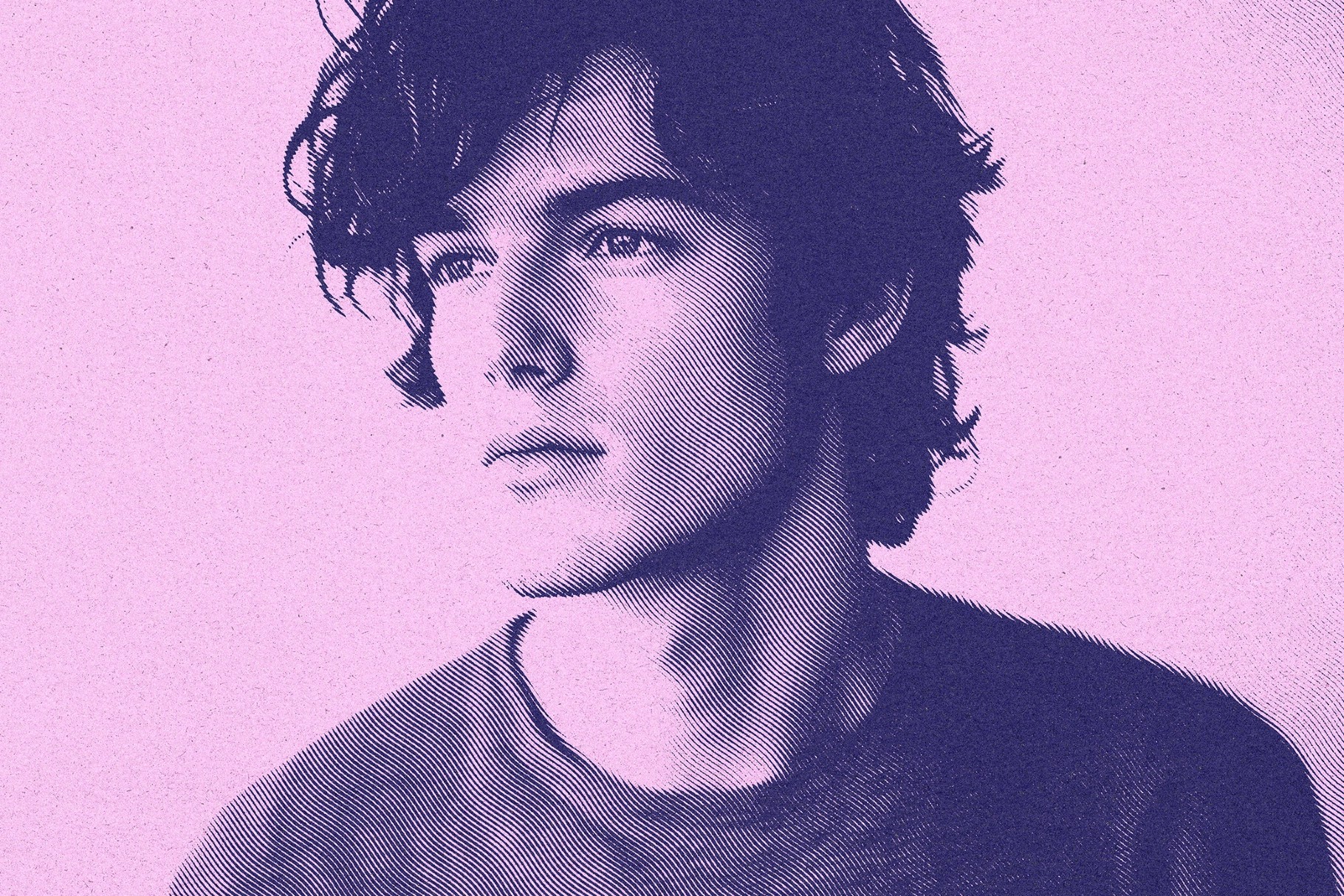 Engraved Line Photo Effect