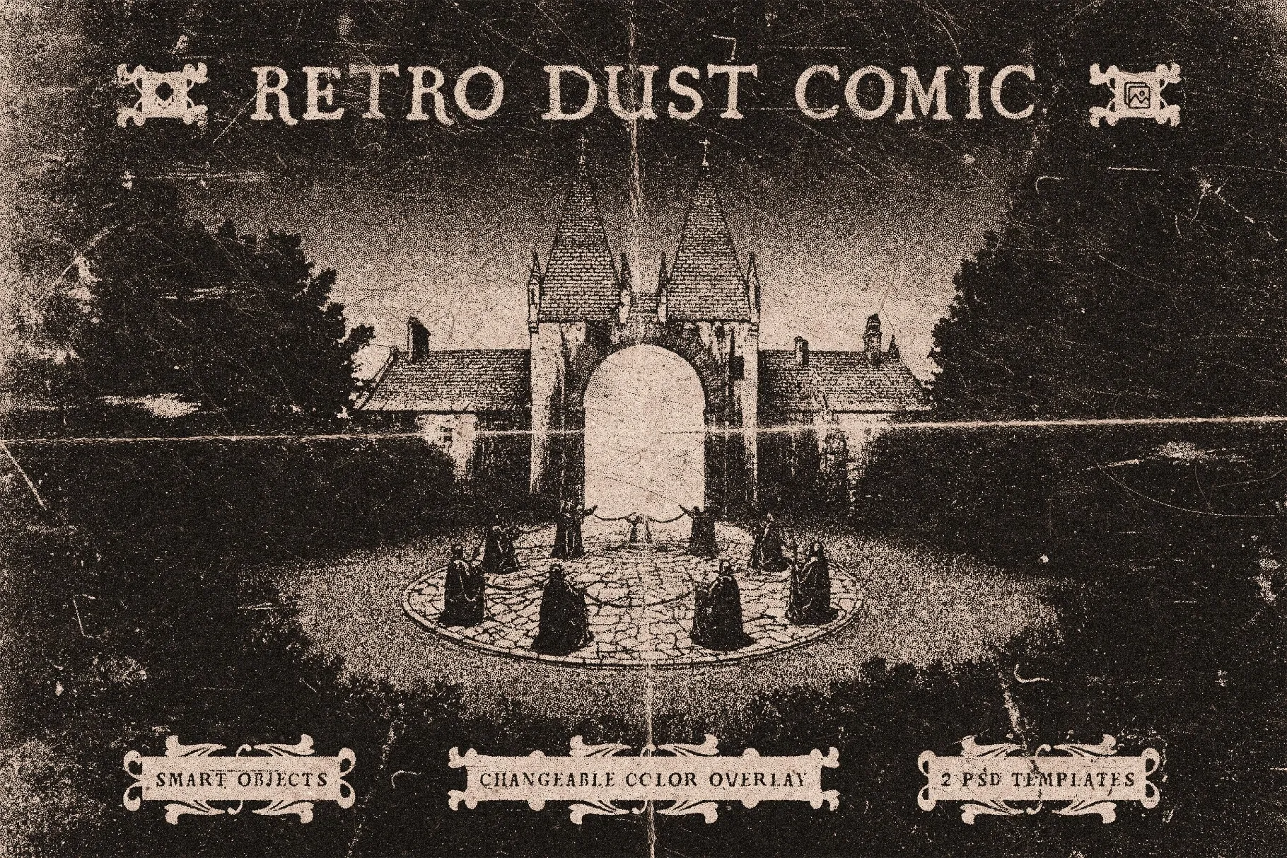 Retro Dust Comic Effect