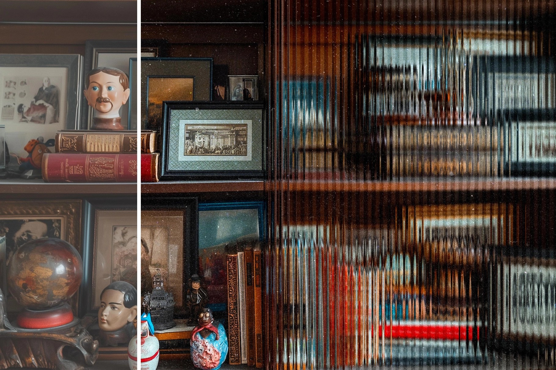 Pattern Glass Photo Effect