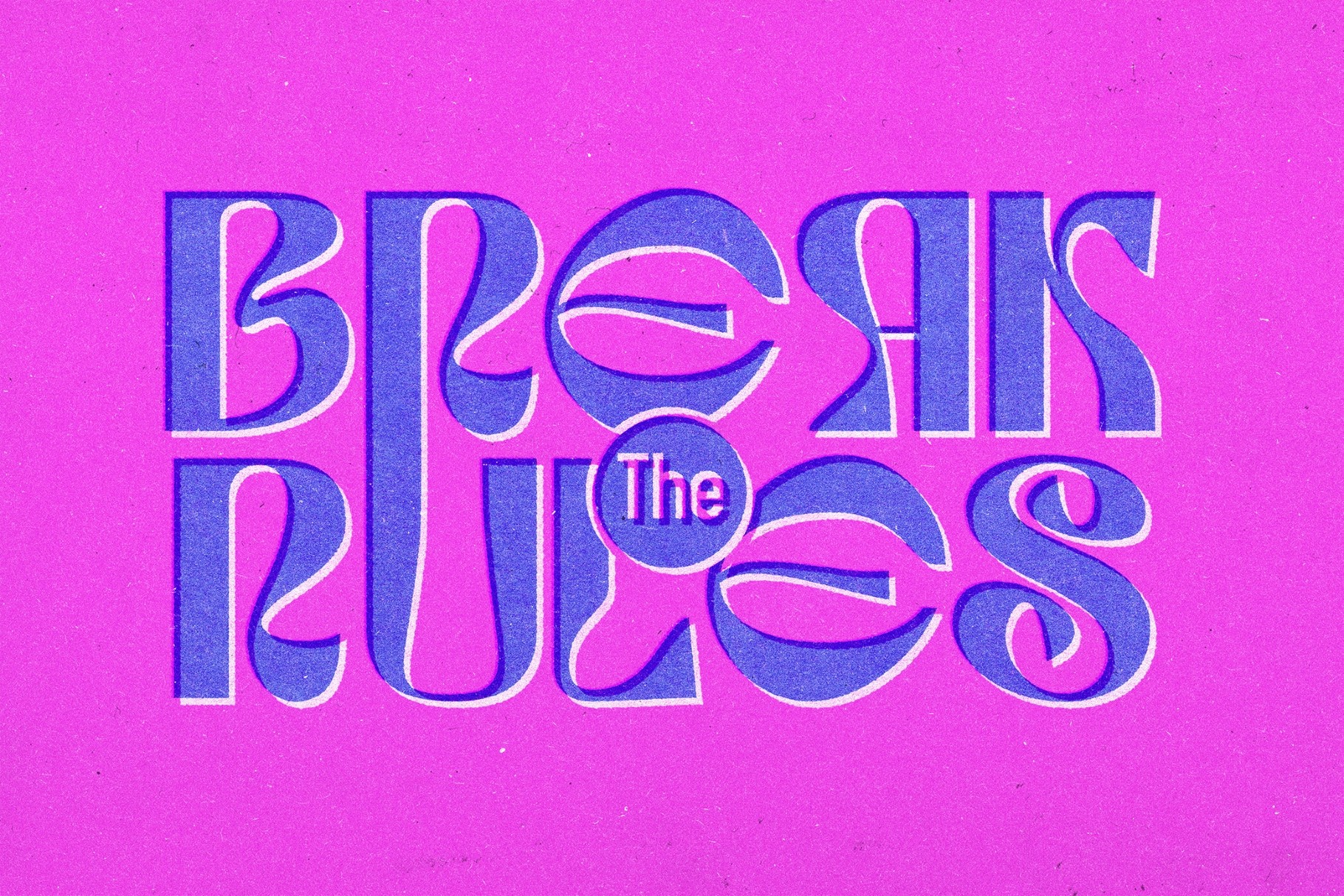 Vintage Riso Text & Logo Effect