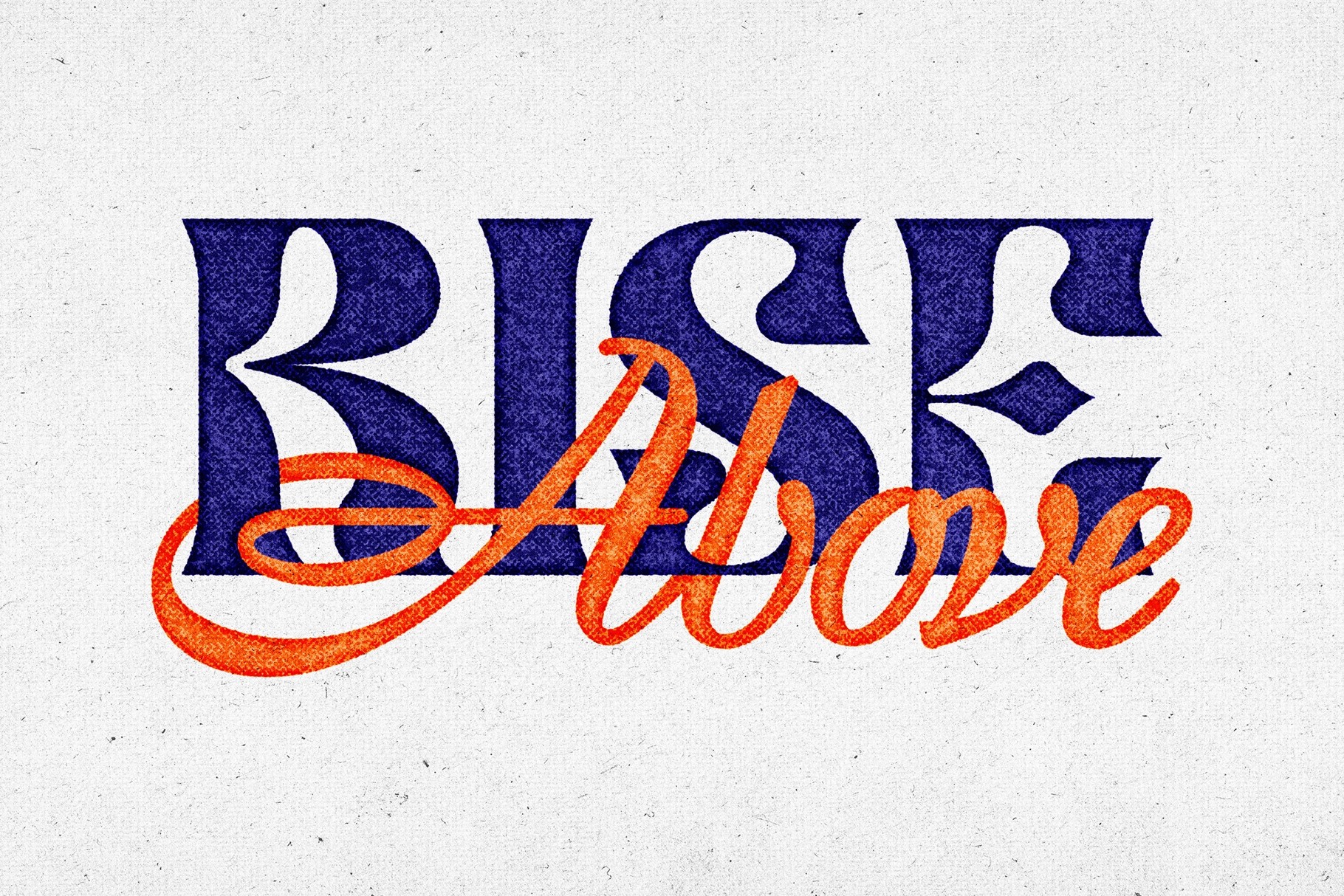 Vintage Ink Stamp Effect