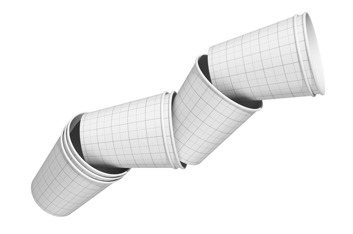 Paper Coffee Cup Mockup Set