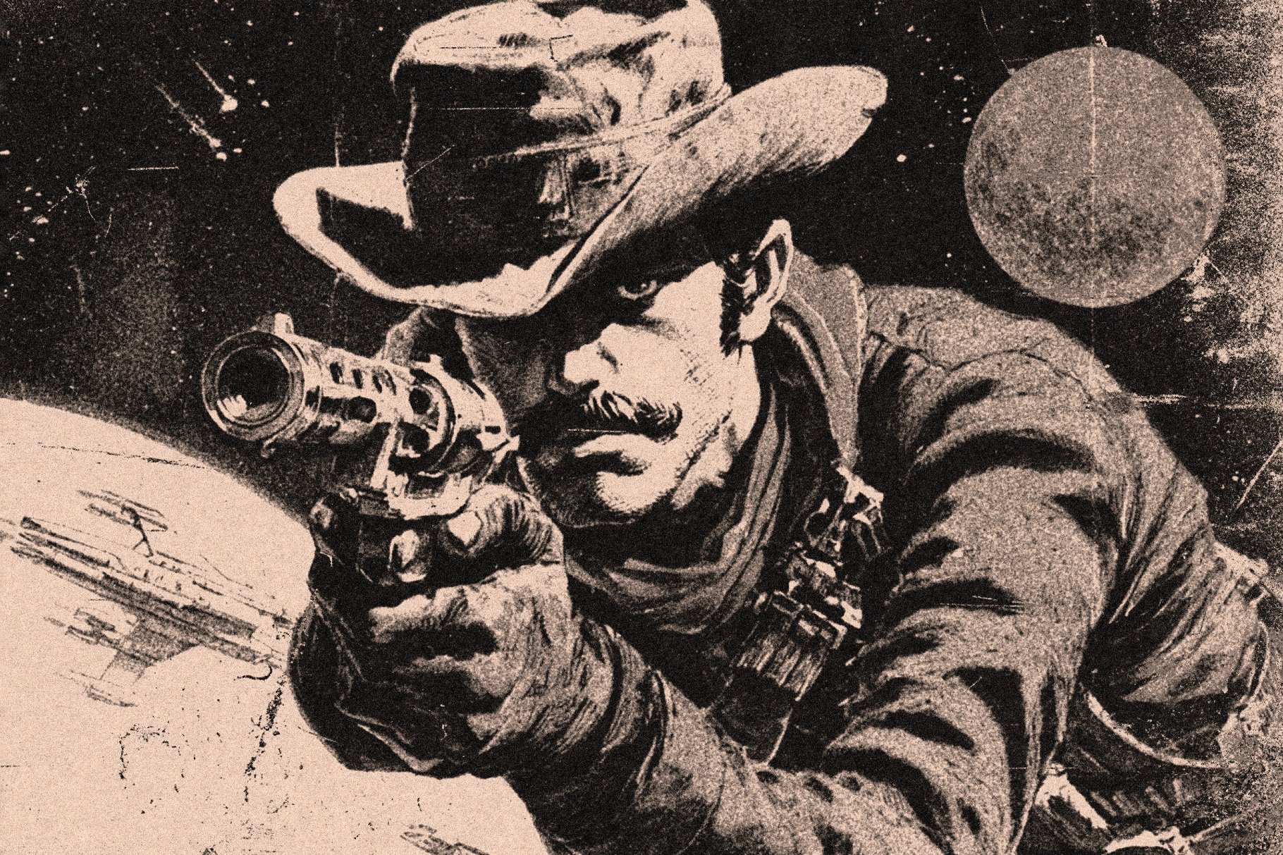 Retro Grunge Print Effect