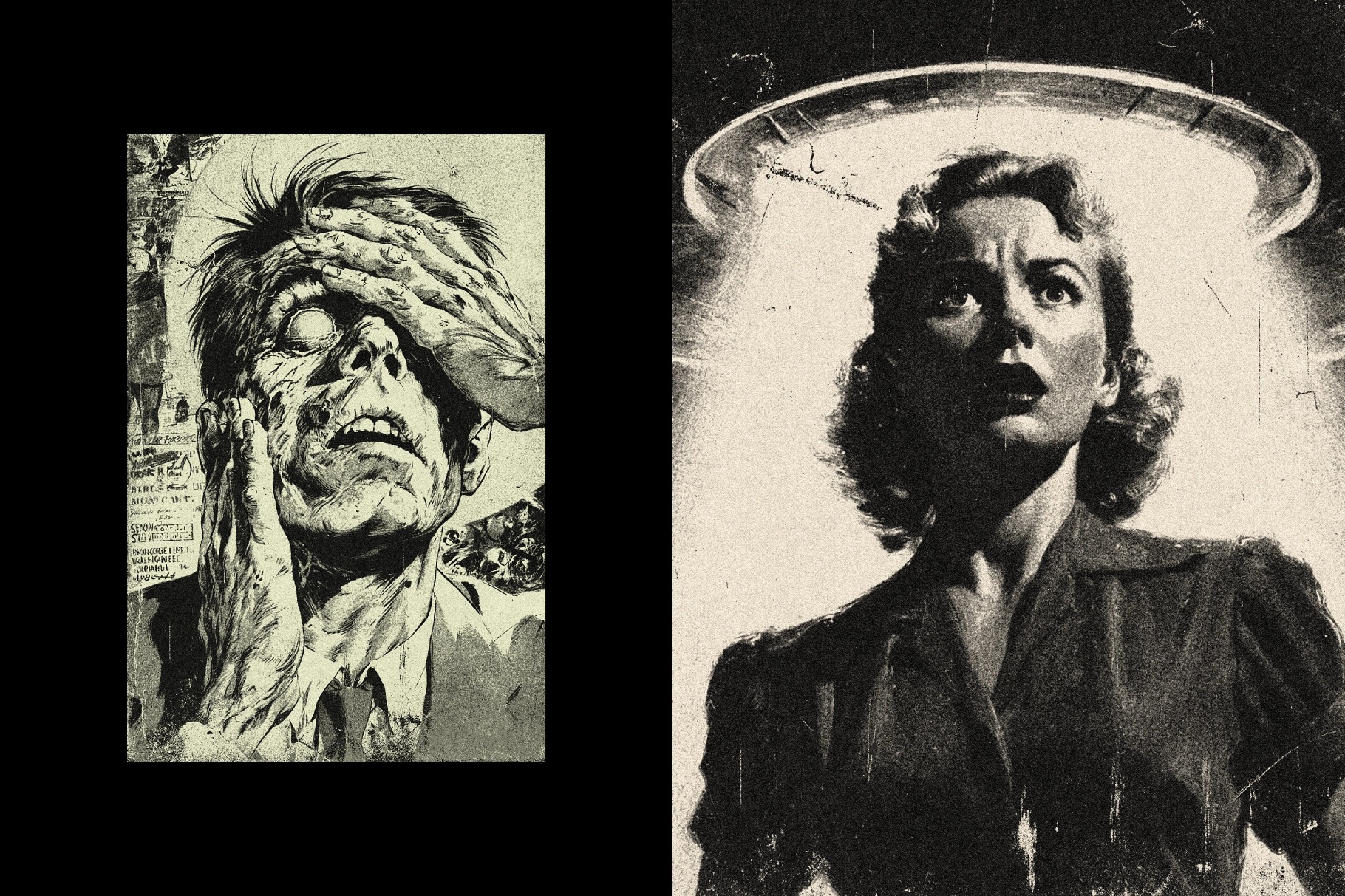 Retro Grunge Print Effect