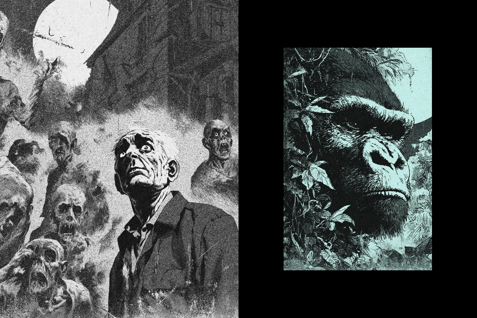 Retro Grunge Print Effect