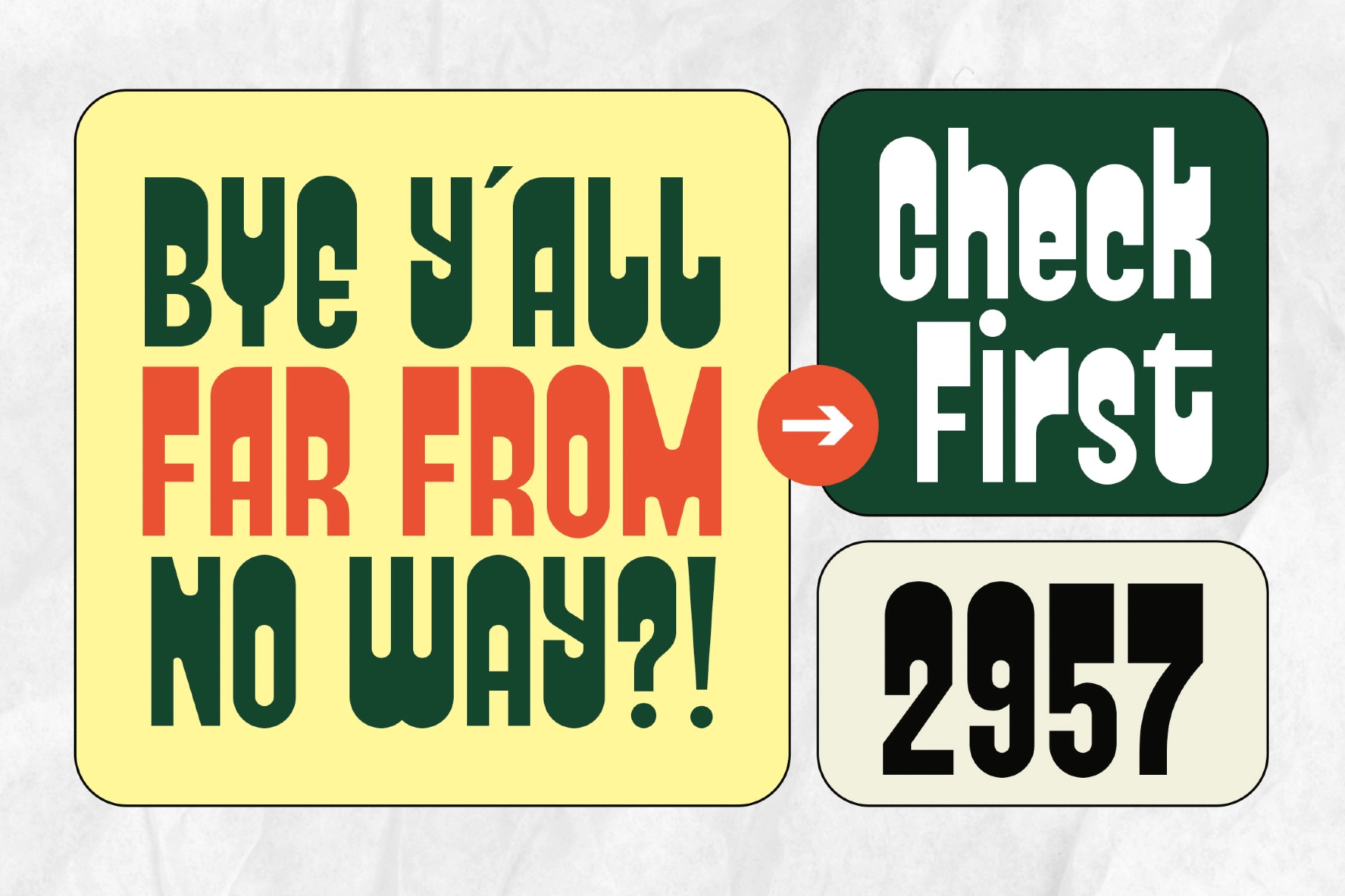 Reactro - Bold Retro Condensed Sans Serif