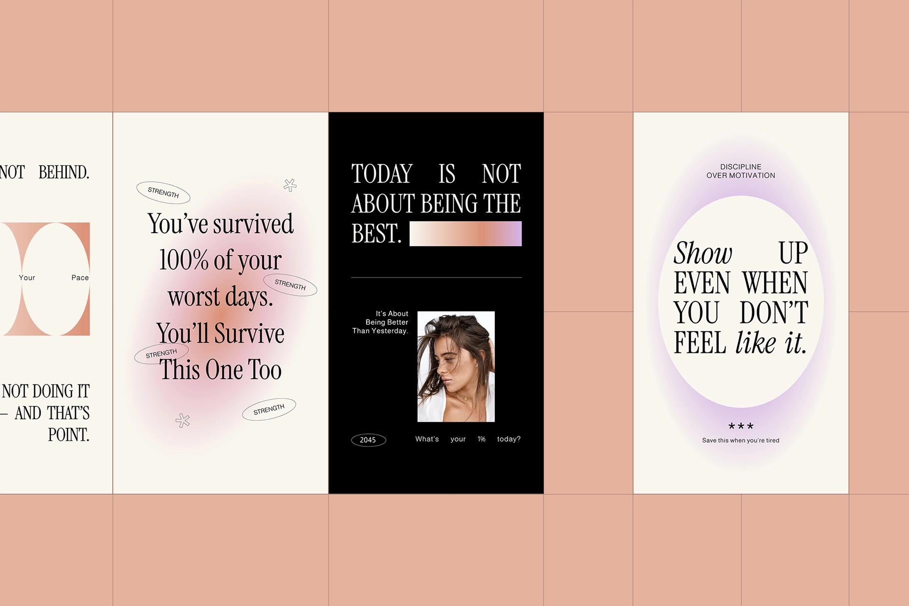 Motivational Quotes Instagram Pack Canva Template
