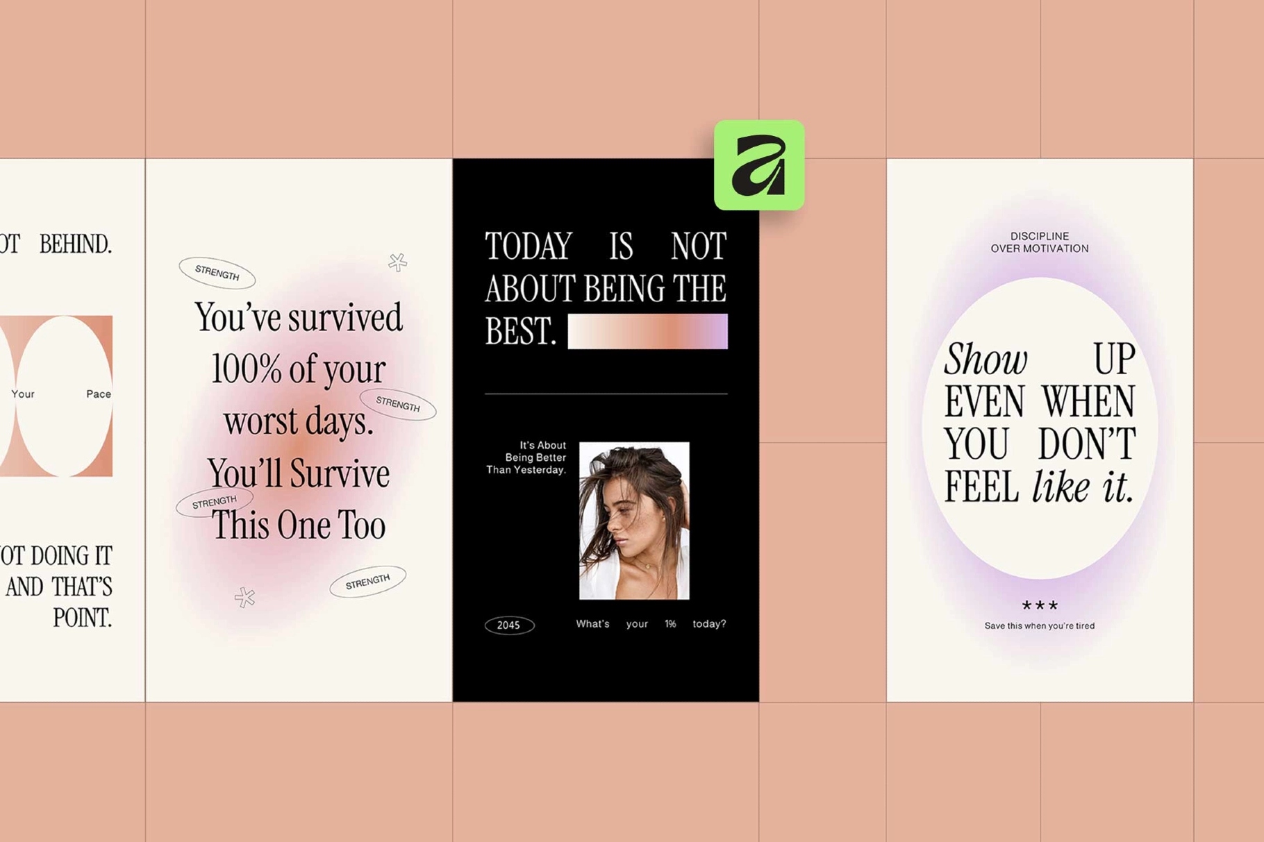 Motivational Quotes Instagram Affinity Template