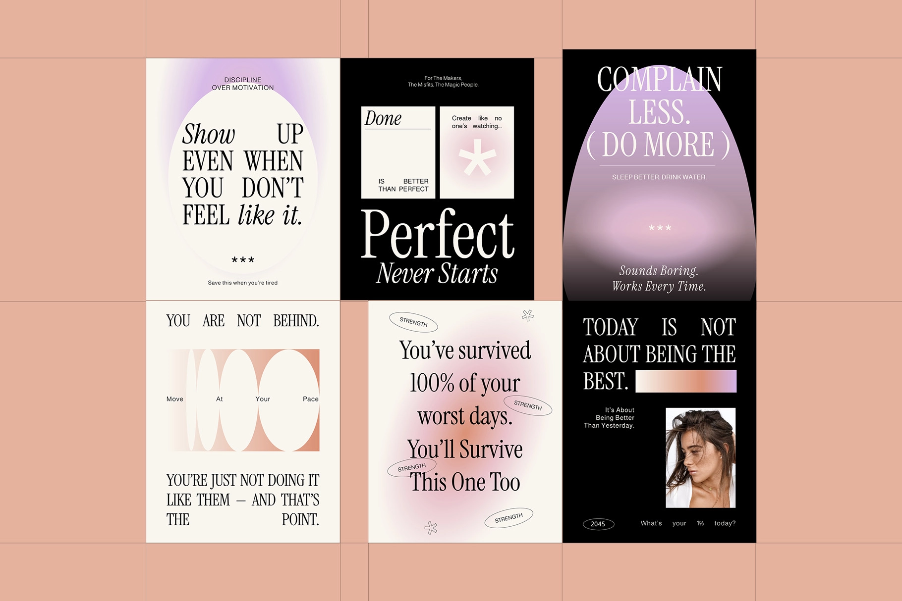 Motivational Quotes Instagram Affinity Template