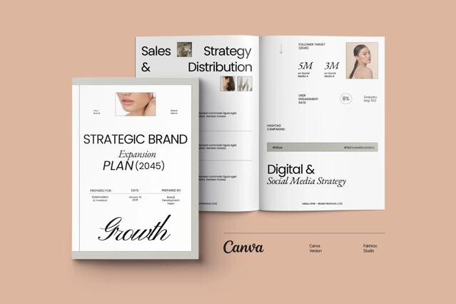 Brand Proposal Canva Template