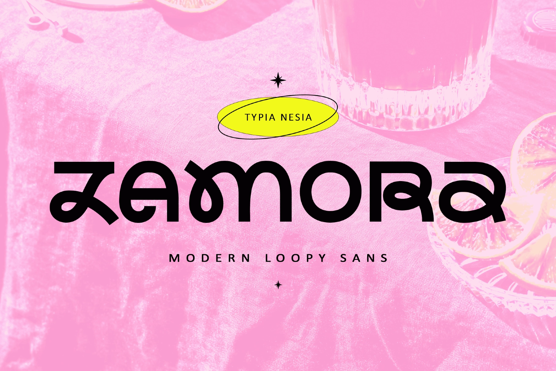 Zamora - Modern Bold Loopy Sans