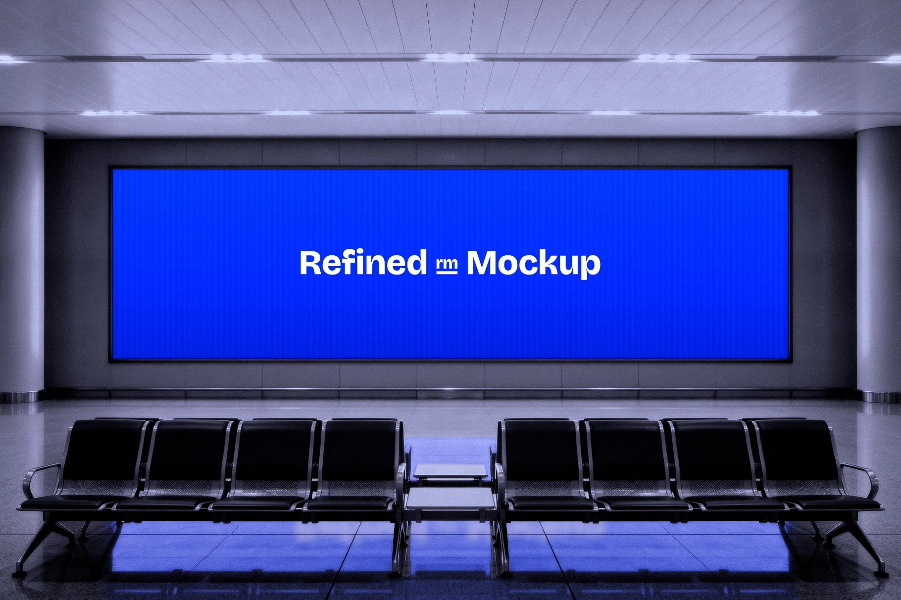 Airport Screen Mockup