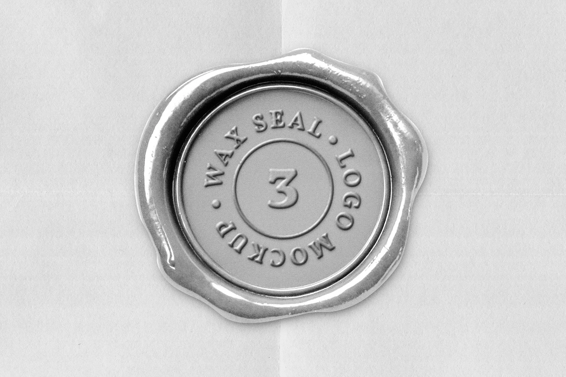 Wax Seal Logo Mockups