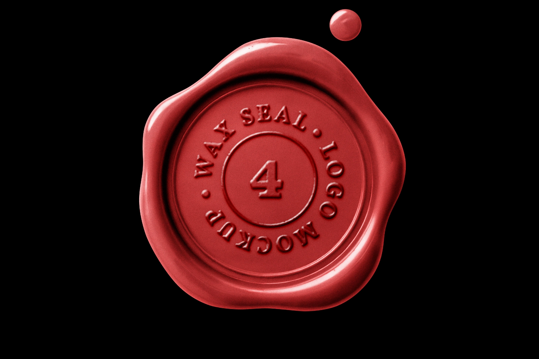 Wax Seal Logo Mockups