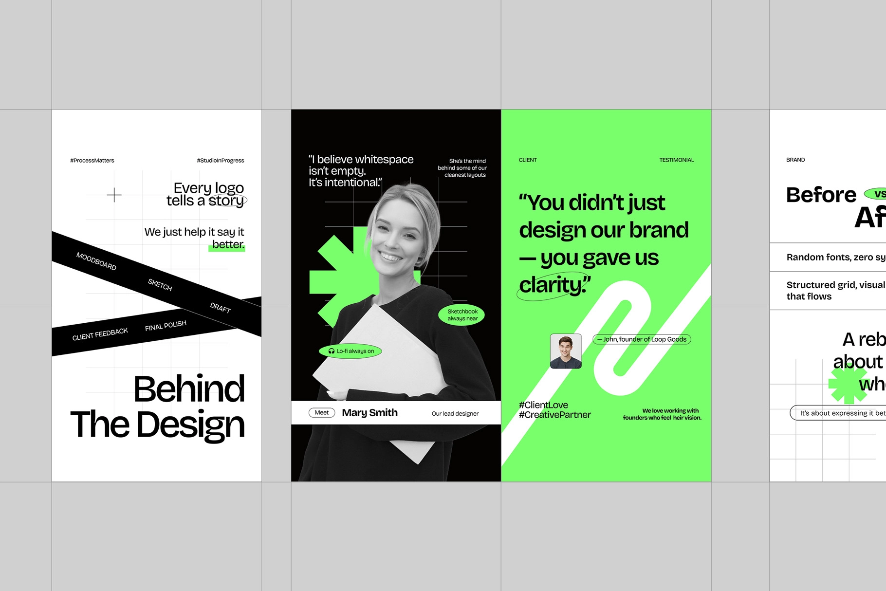 Creative Agency Instagram Pack - Adobe Template