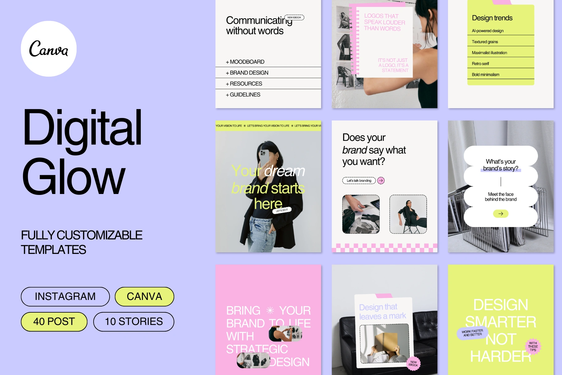 Digital Glow - Social Media Template