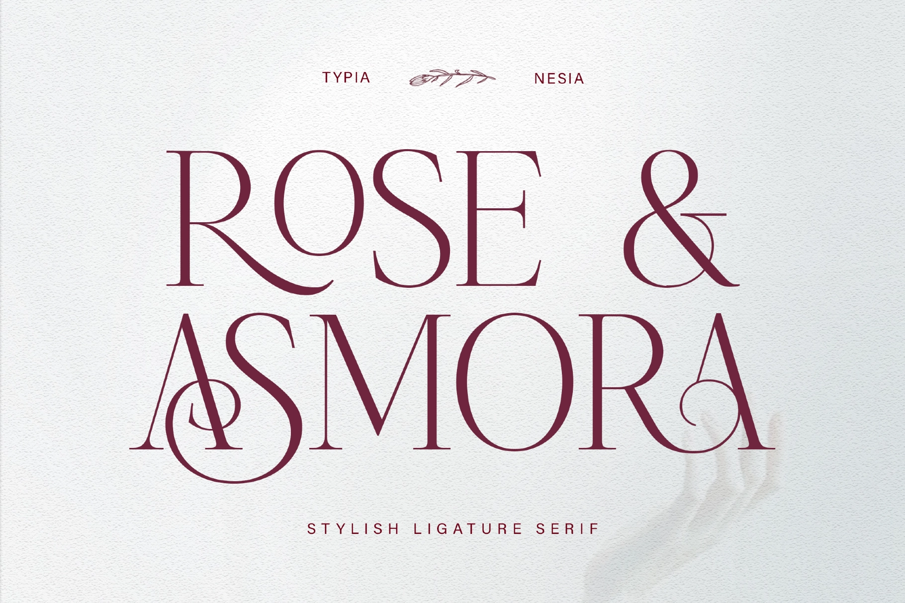 Rose & Asmora - Ligature Serif Font
