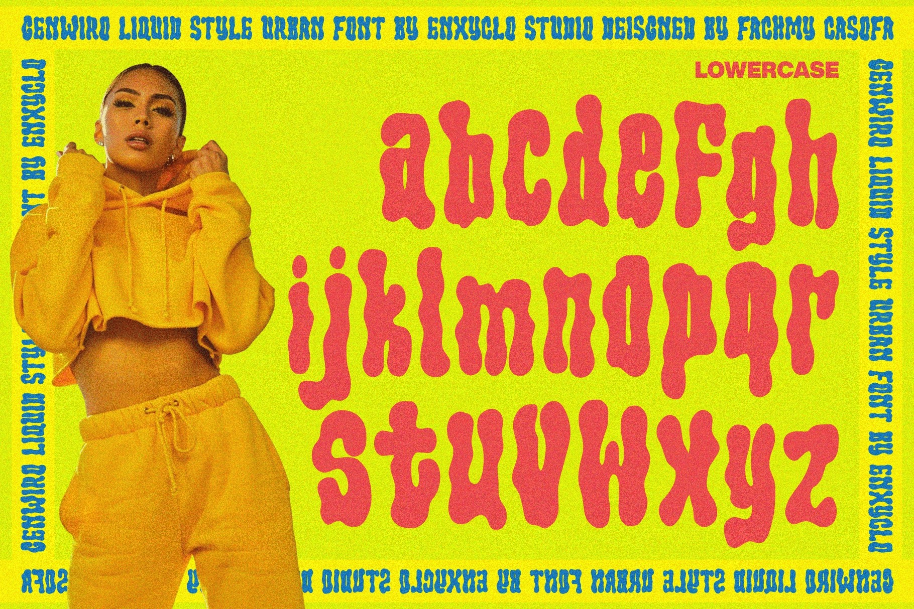 Genwiro Liquid Bold Font