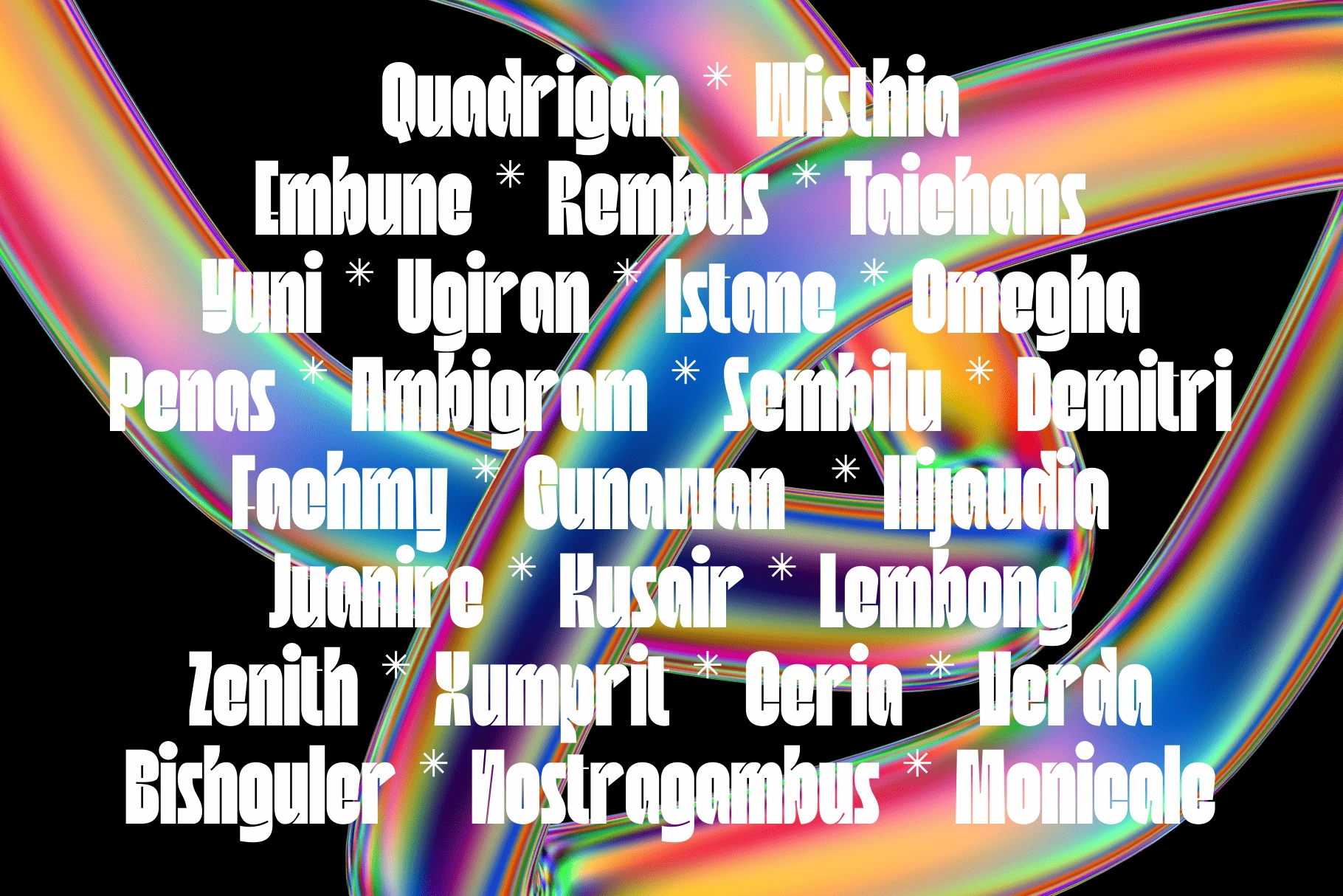 Kangder Bold Display Font