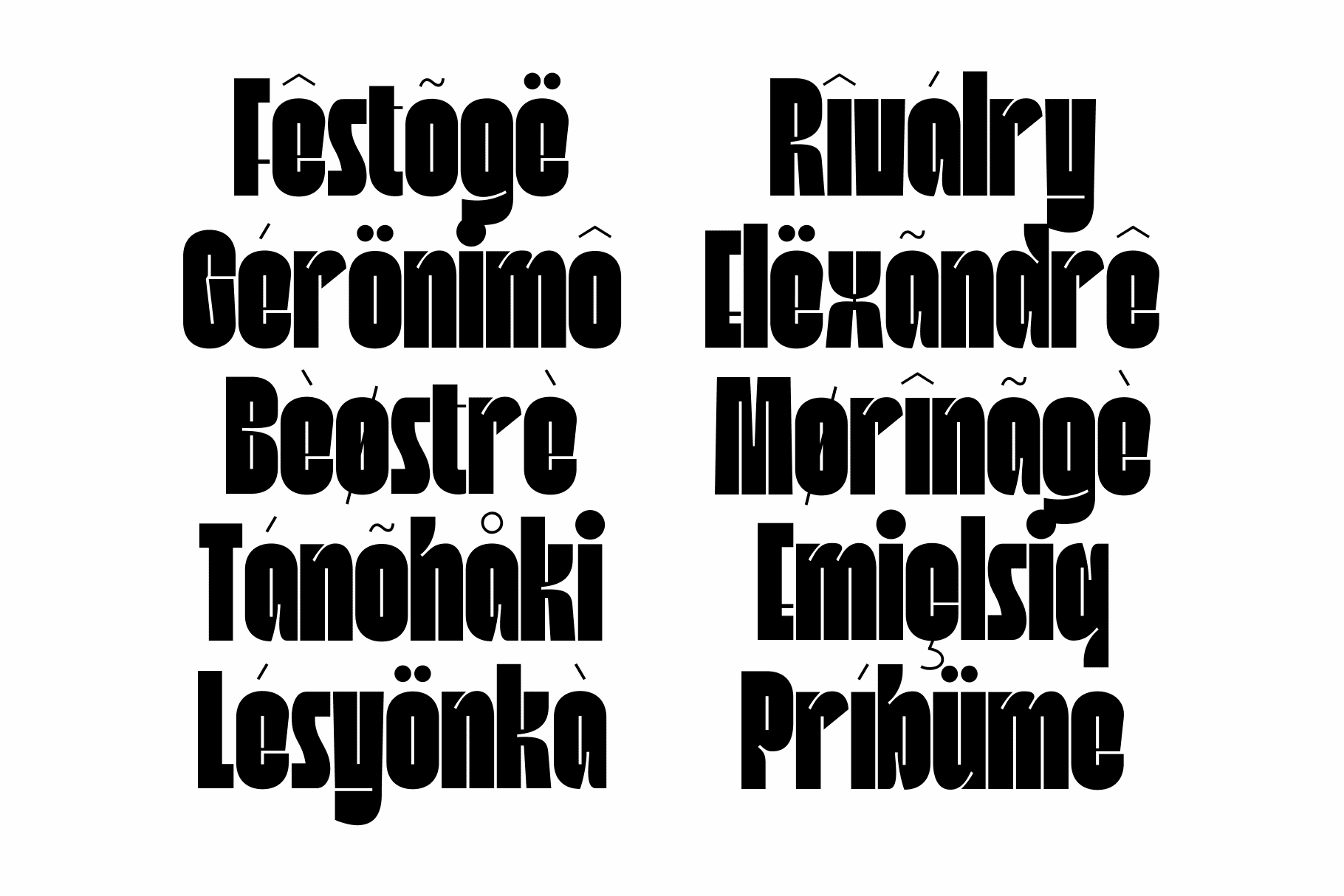 Kangder Bold Display Font