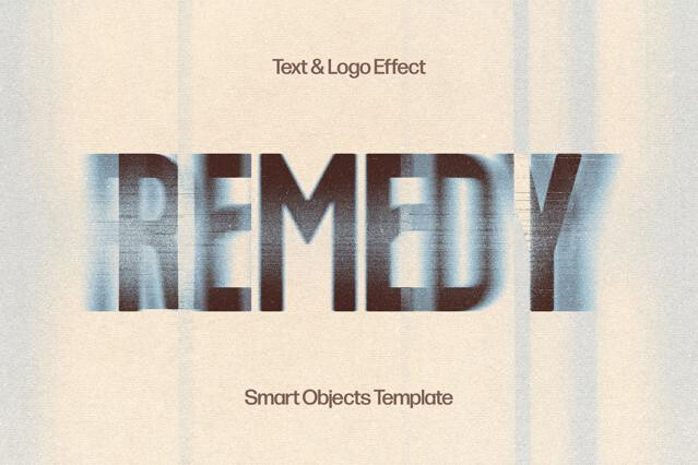 Broken Printer Text Effect