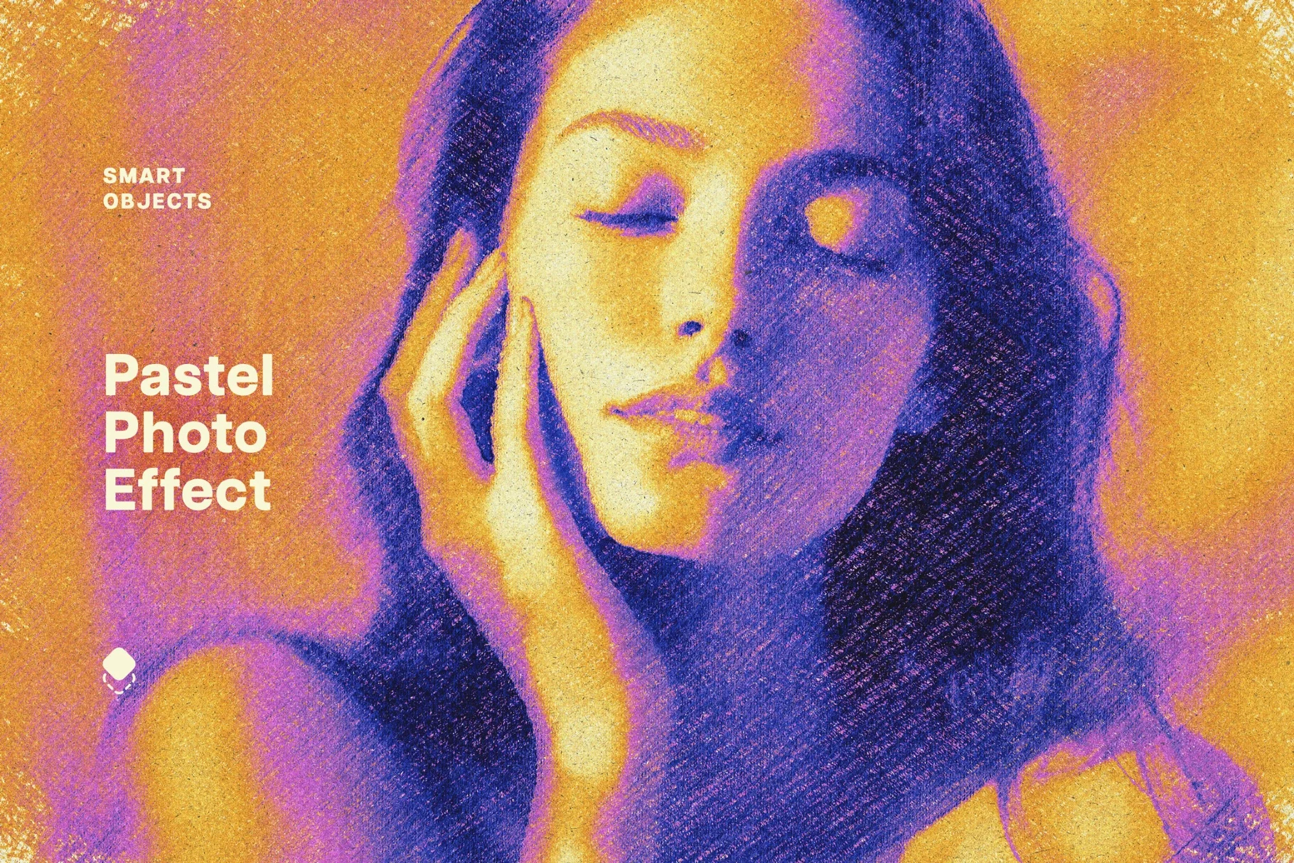 Oil Pastel Photo Effect