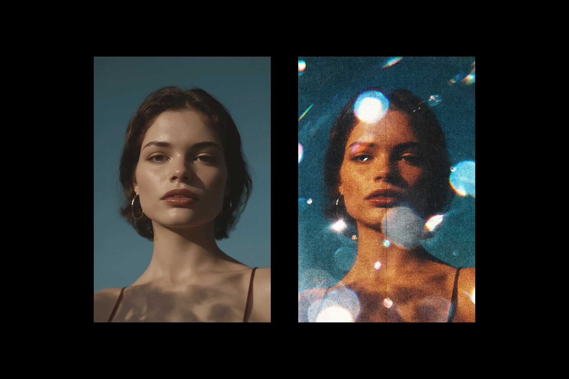 Vintage Bokeh Leak Photo Effect