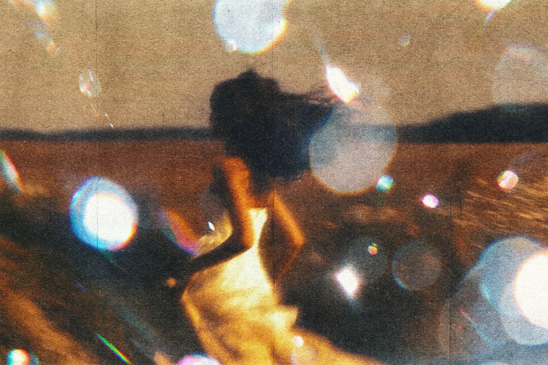 Vintage Bokeh Leak Photo Effect