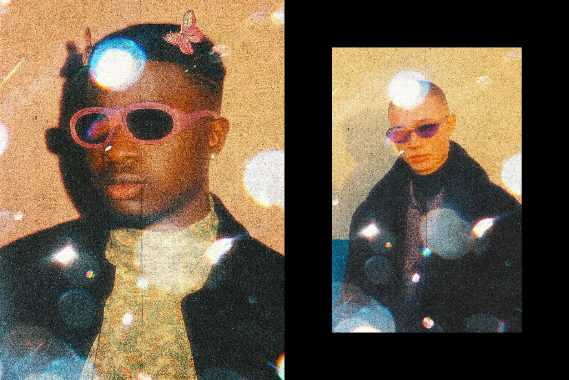 Vintage Bokeh Leak Photo Effect