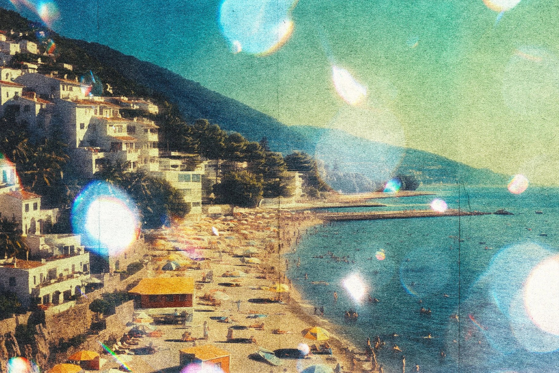 Vintage Bokeh Leak Photo Effect