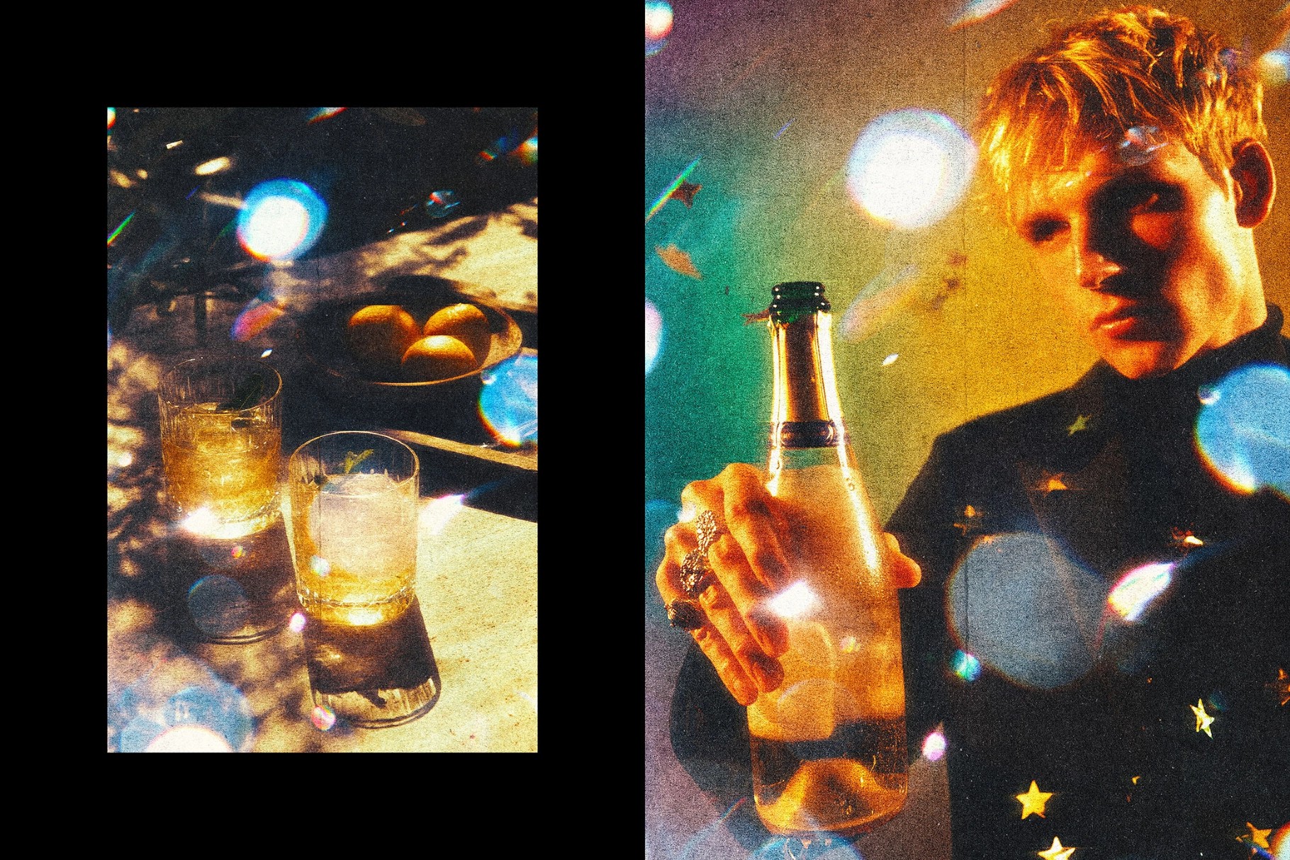 Vintage Bokeh Leak Photo Effect