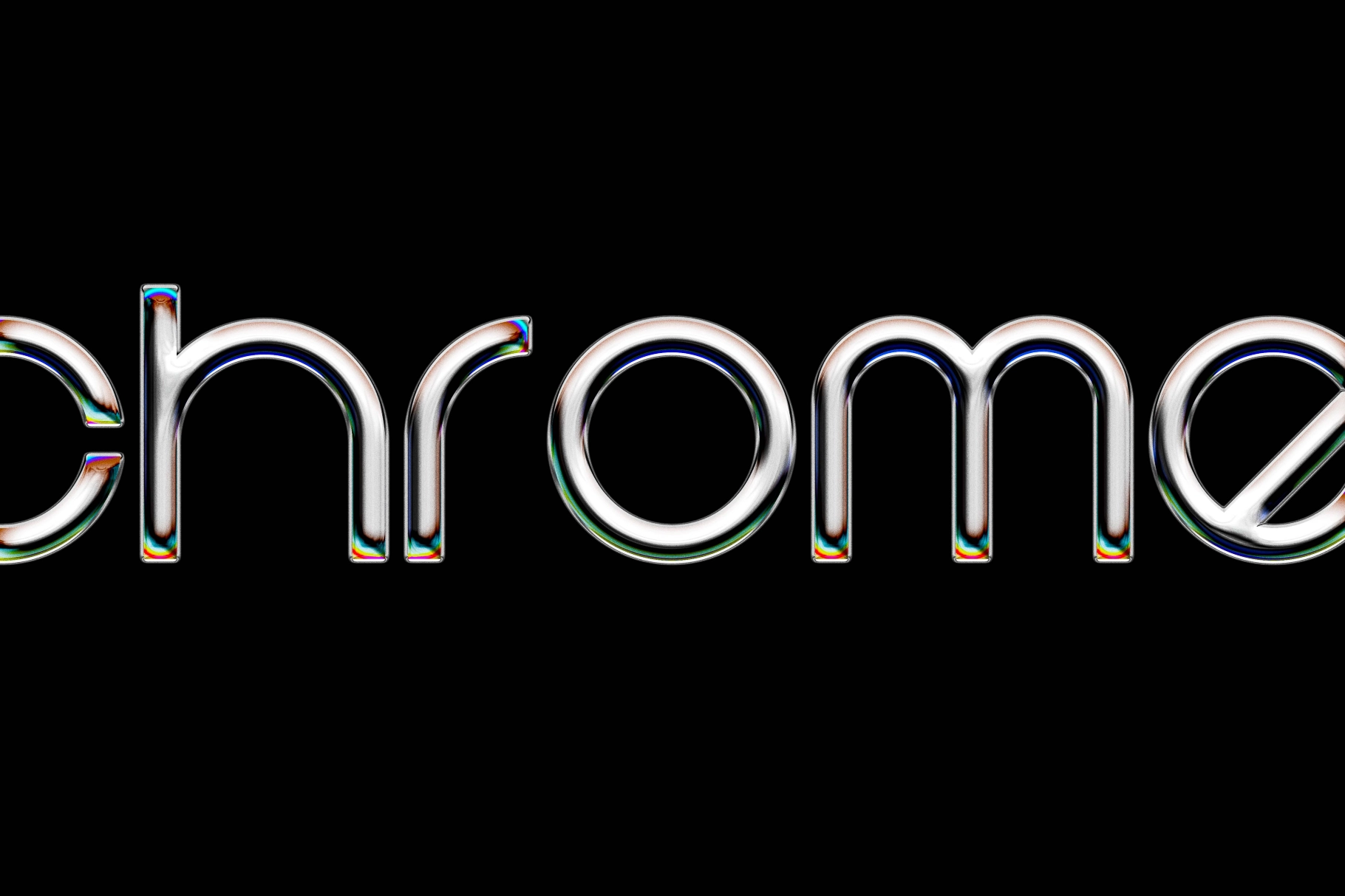 Metal Chrome Text Effect