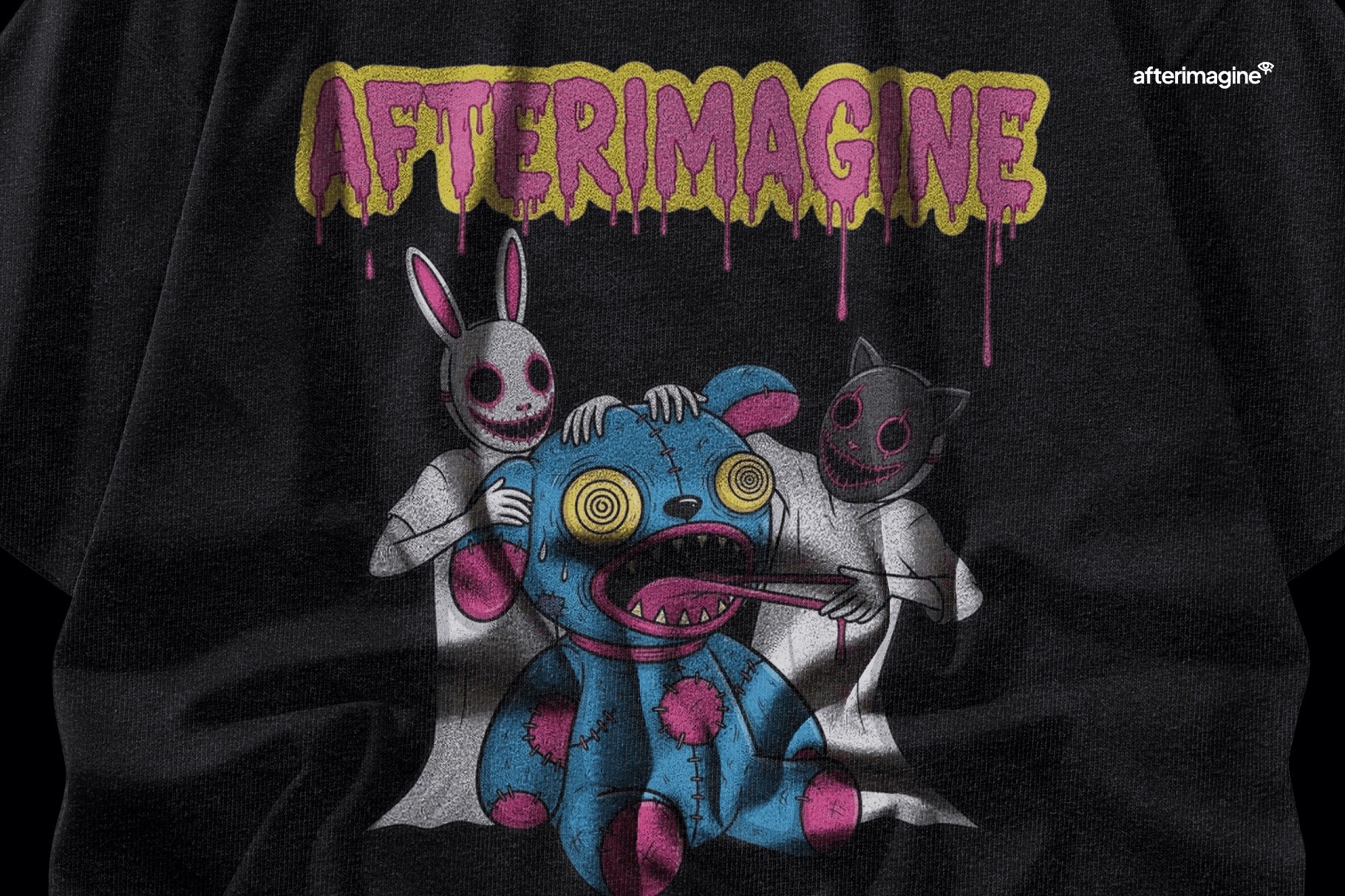 Black Oversized Tshirt Mockups