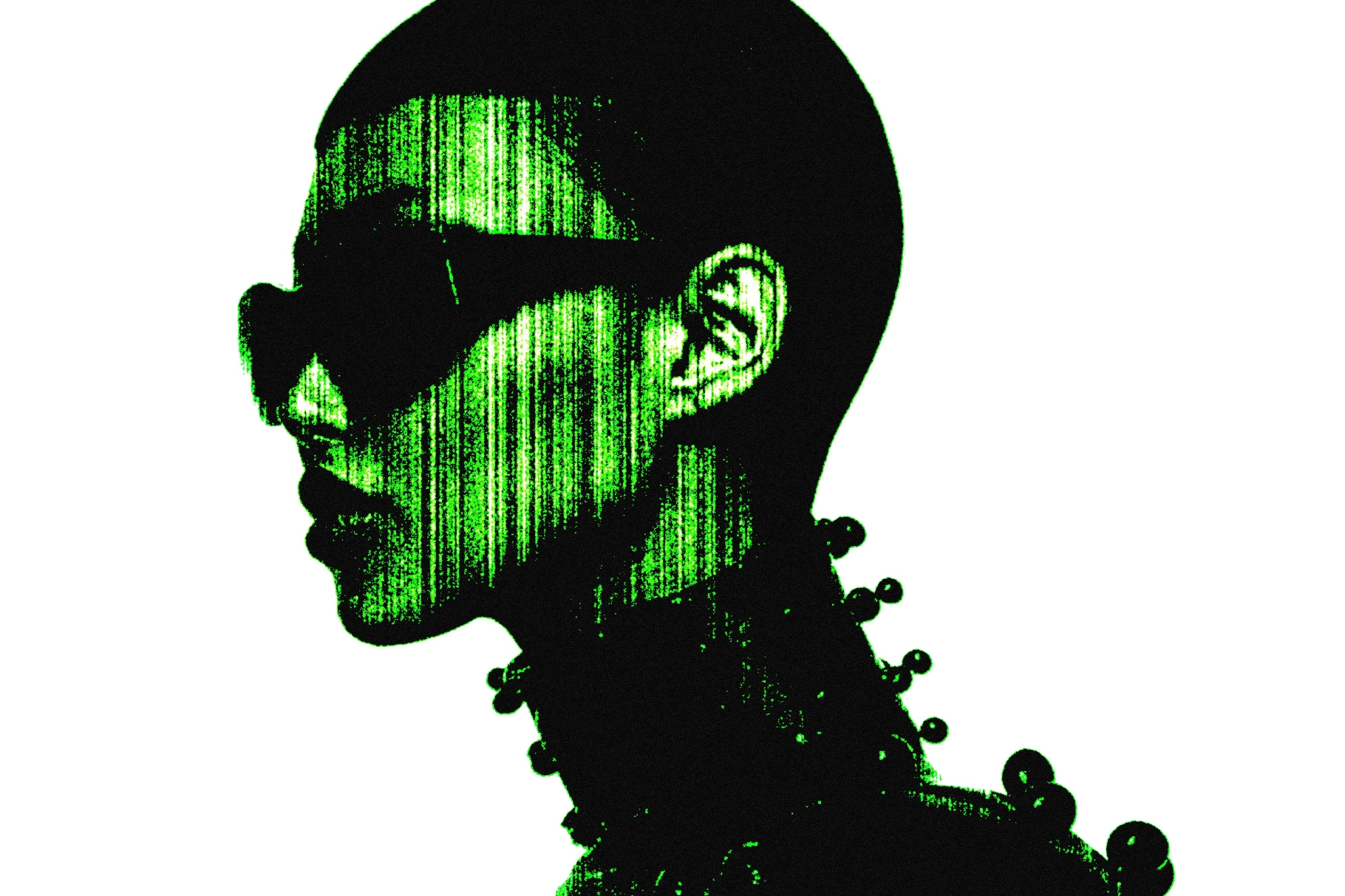 Cyber Screen Photo Effect