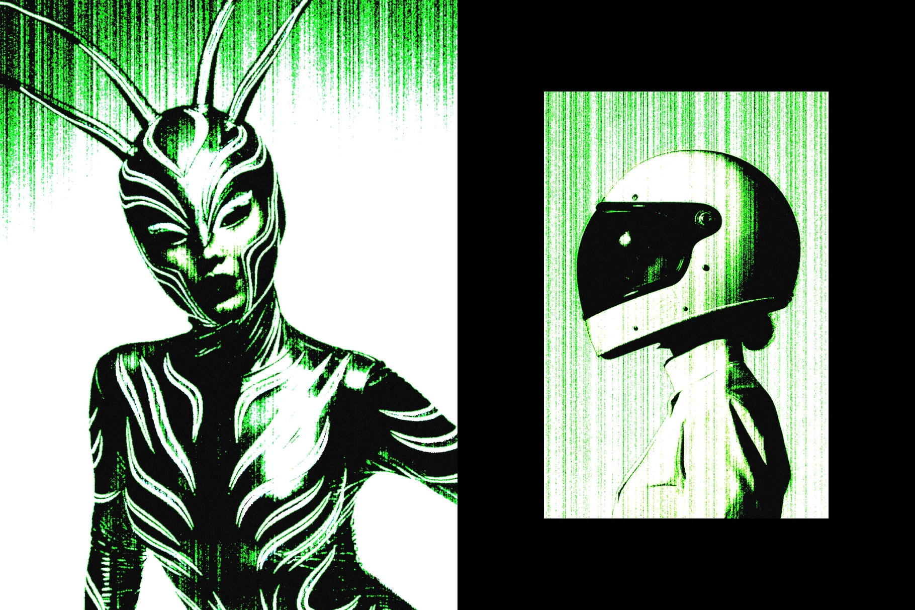 Cyber Screen Photo Effect