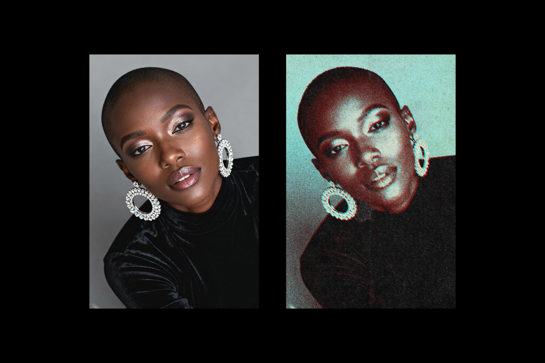 Old Print Photo Effect