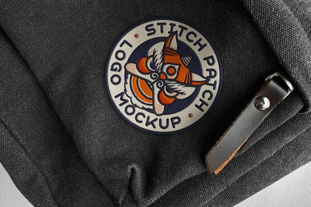 Backpack Patch Mockup