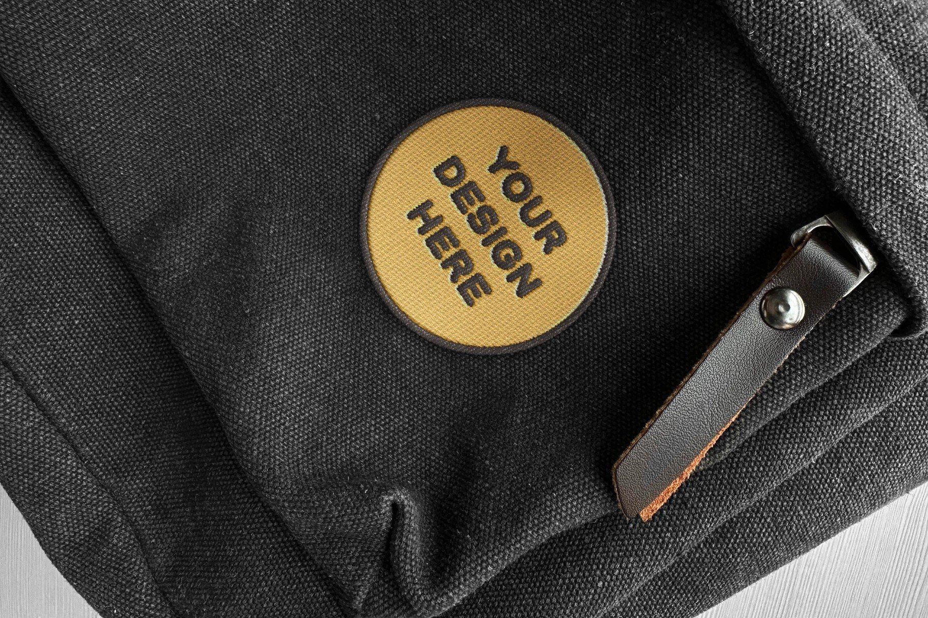 Backpack Patch Mockup