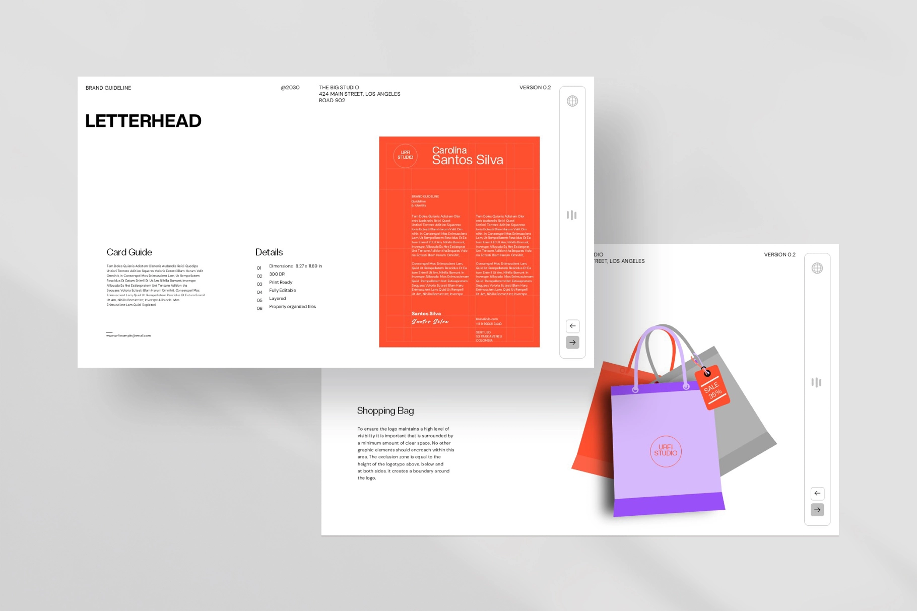 URFI - Brand Guidelines Presentation Template