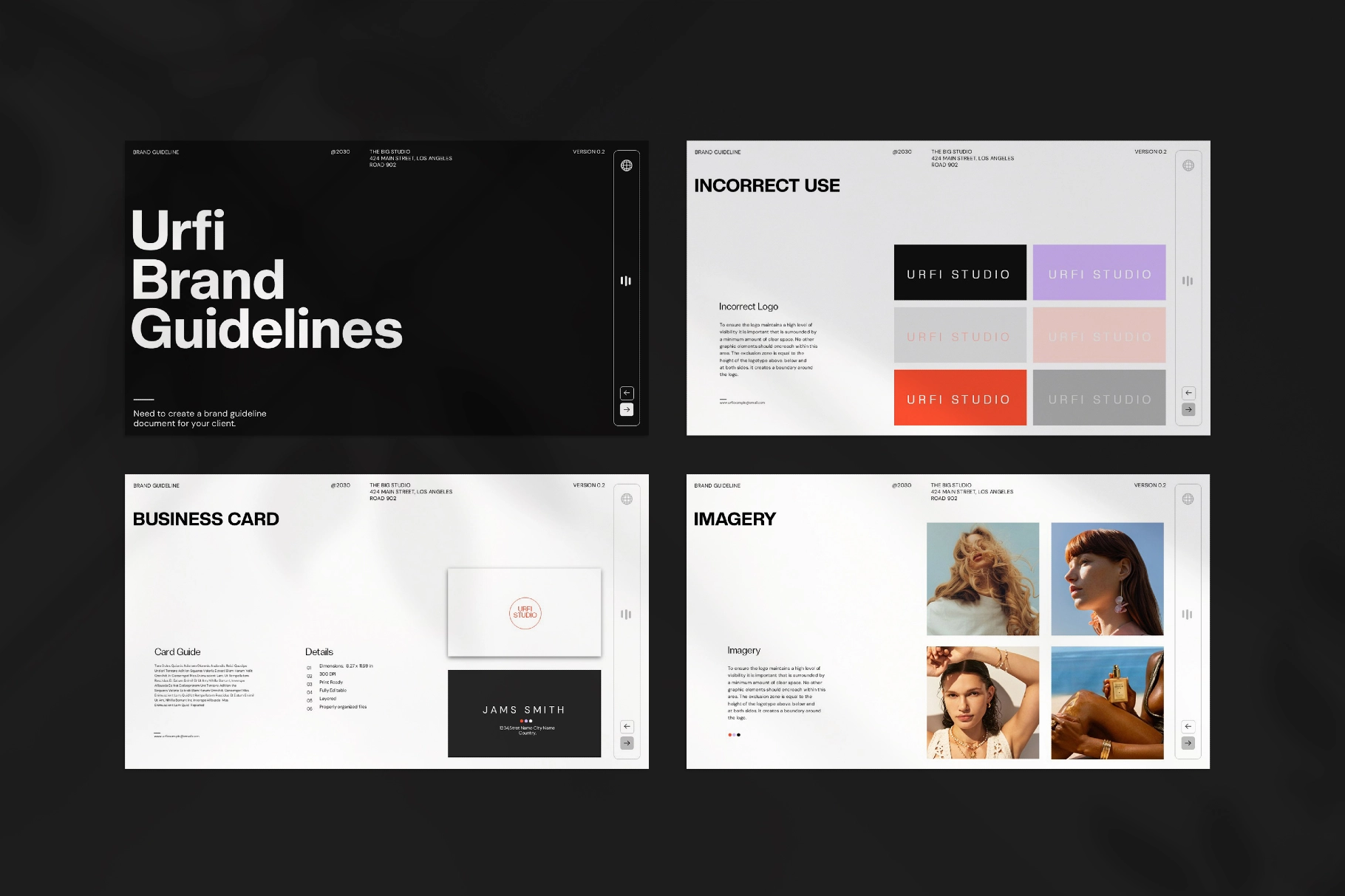 URFI - Brand Guidelines Presentation Template