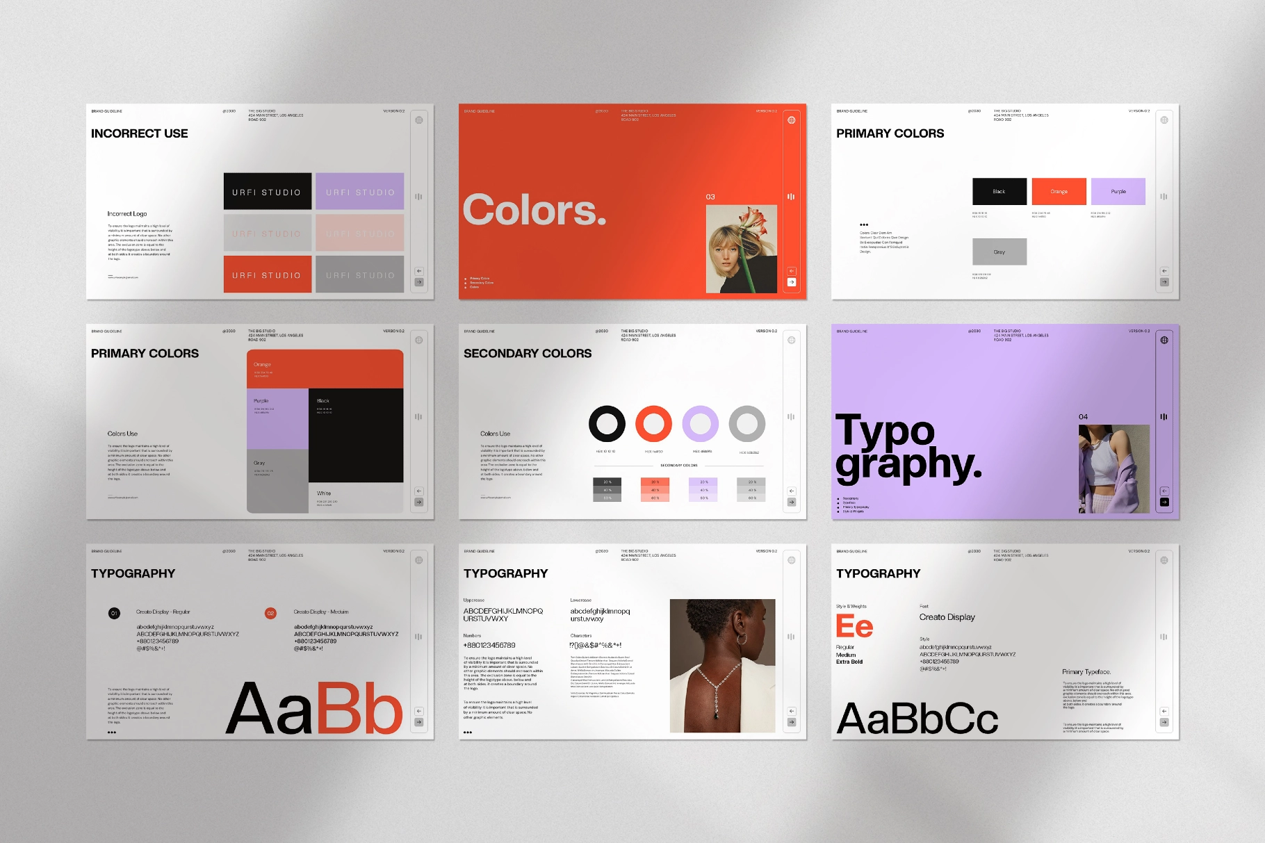 URFI - Brand Guidelines Presentation Template