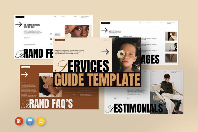 Services Guide Presentation Template