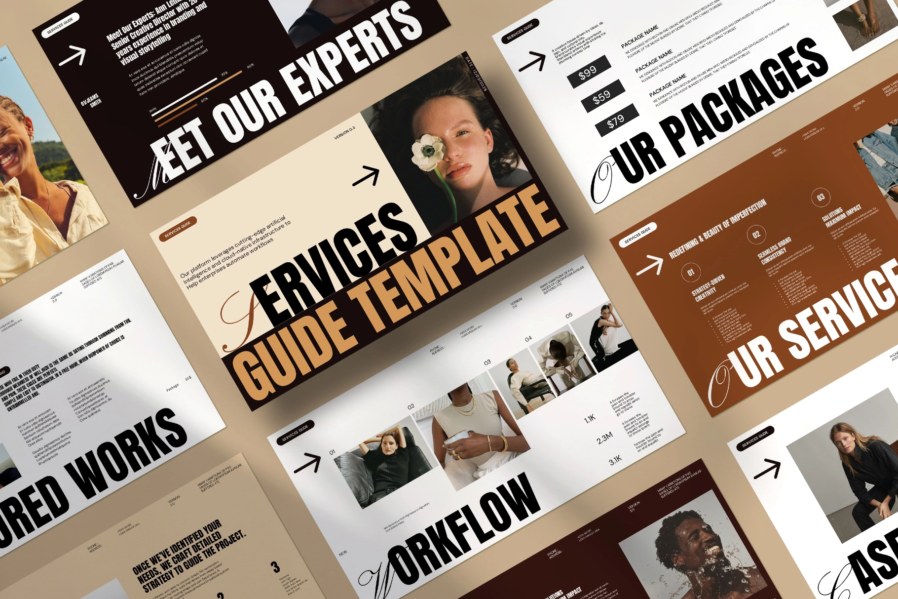 Services Guide Presentation Template
