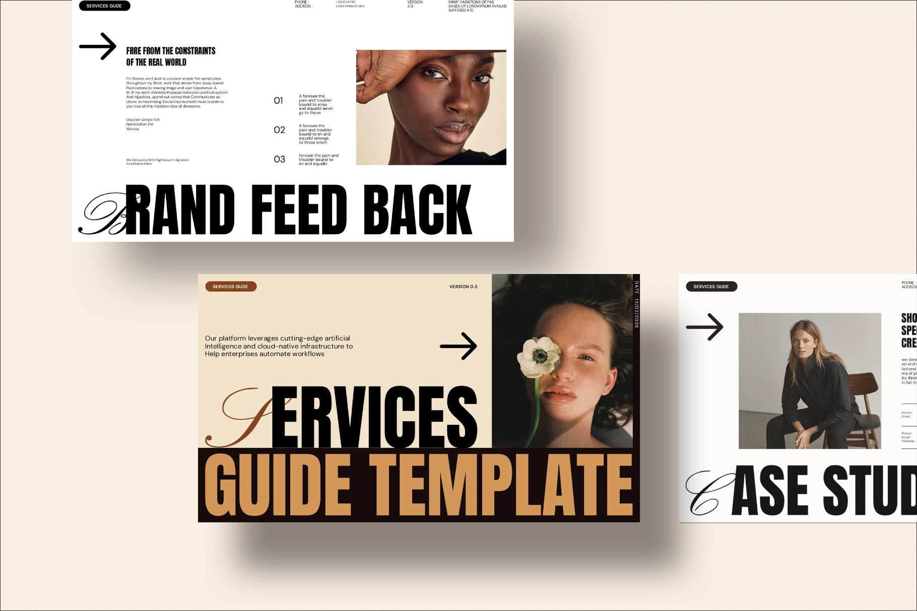 Services Guide Presentation Template