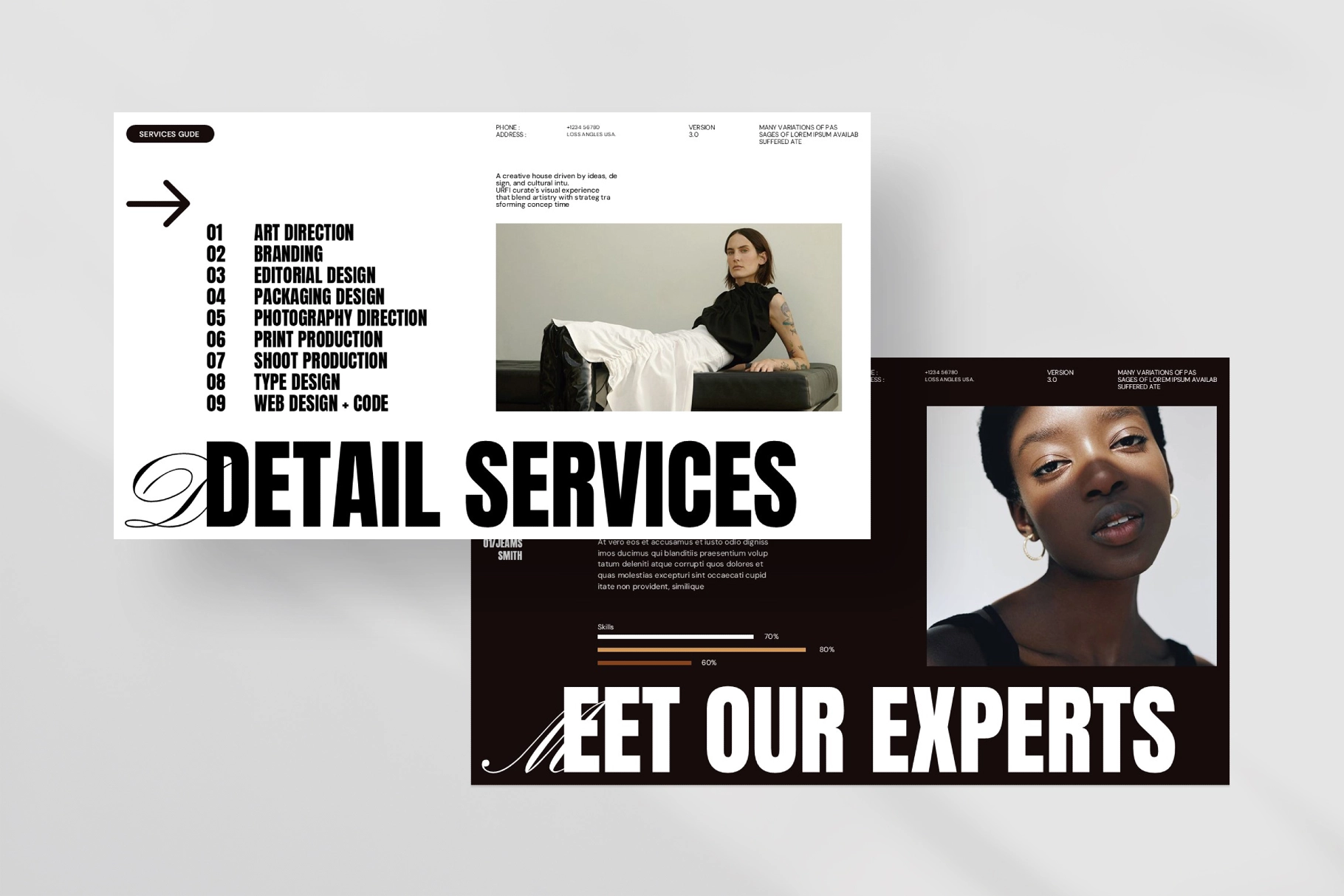 Services Guide Presentation Template