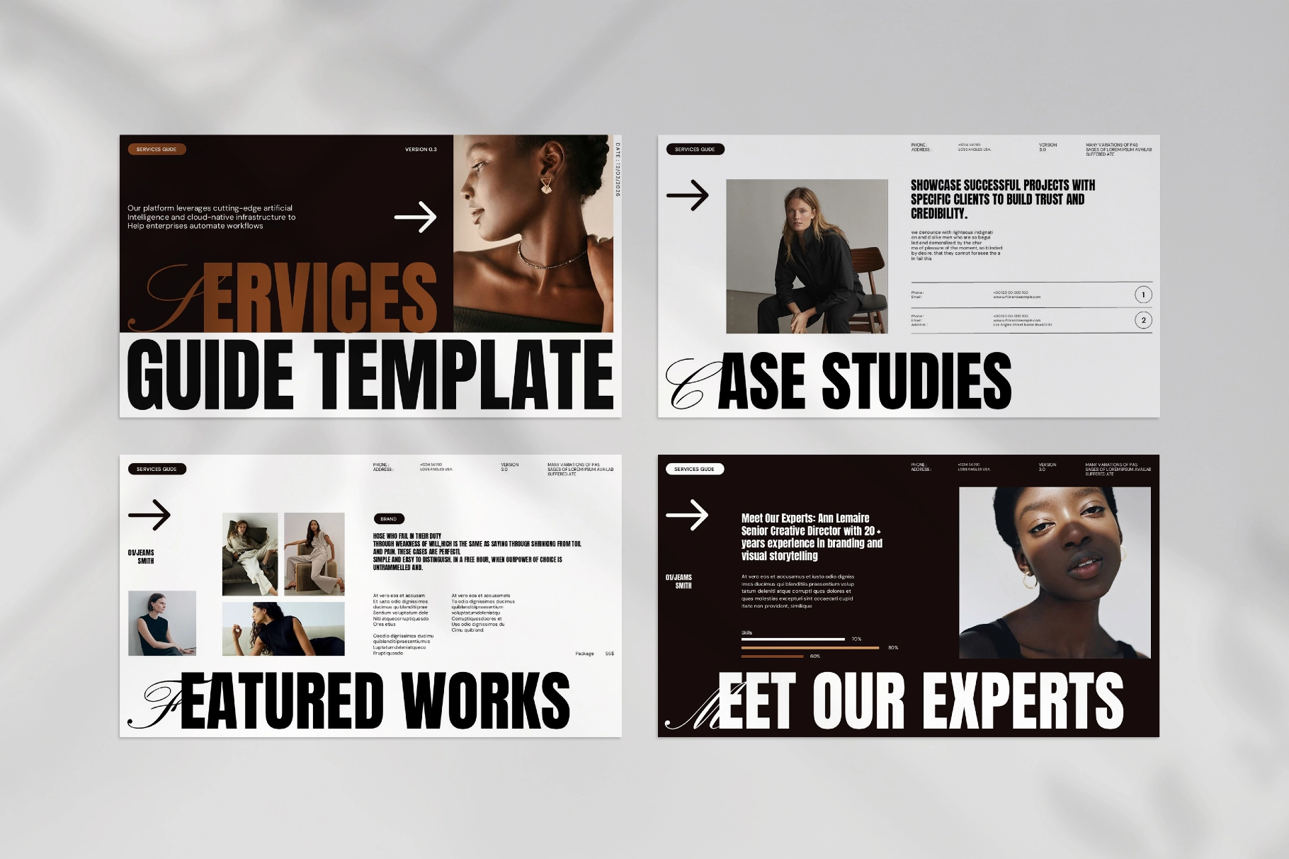 Services Guide Presentation Template