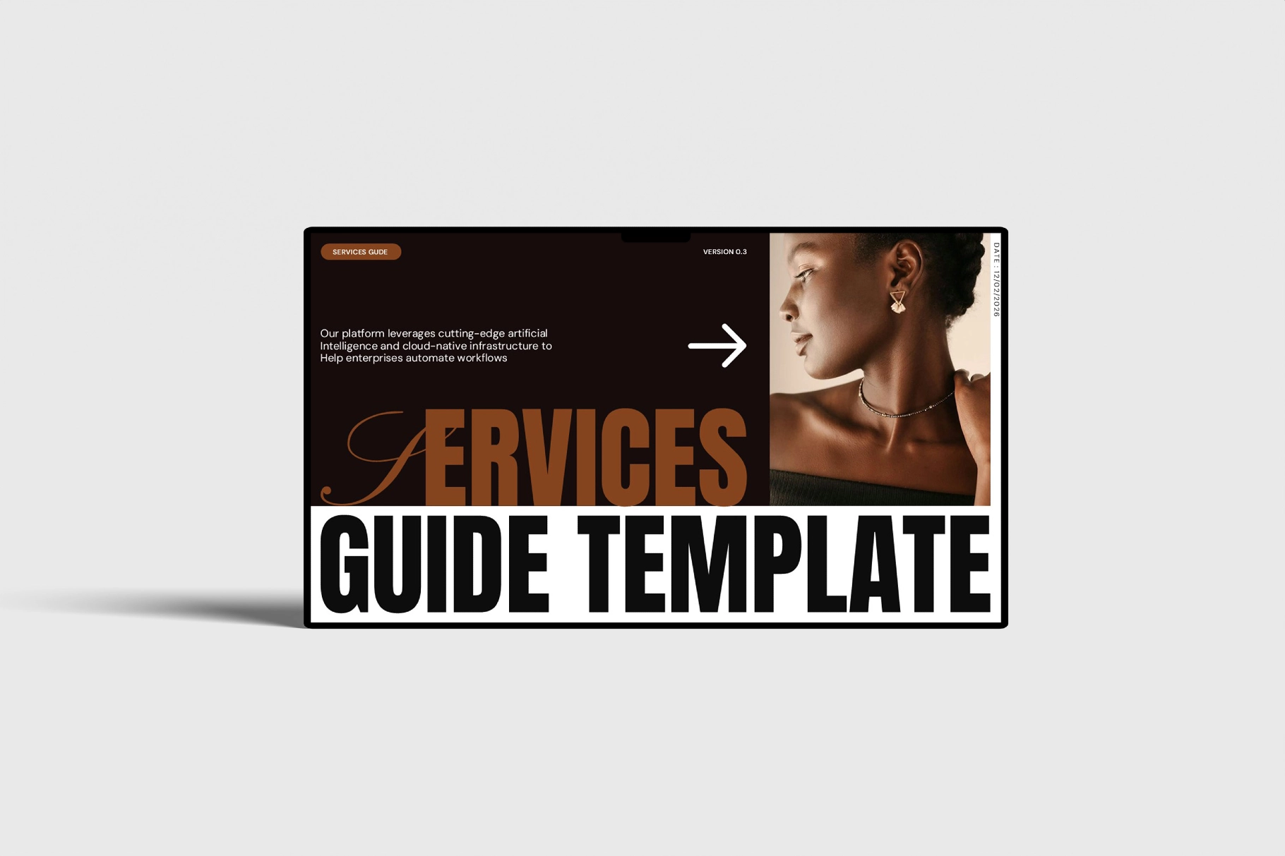 Services Guide Presentation Template