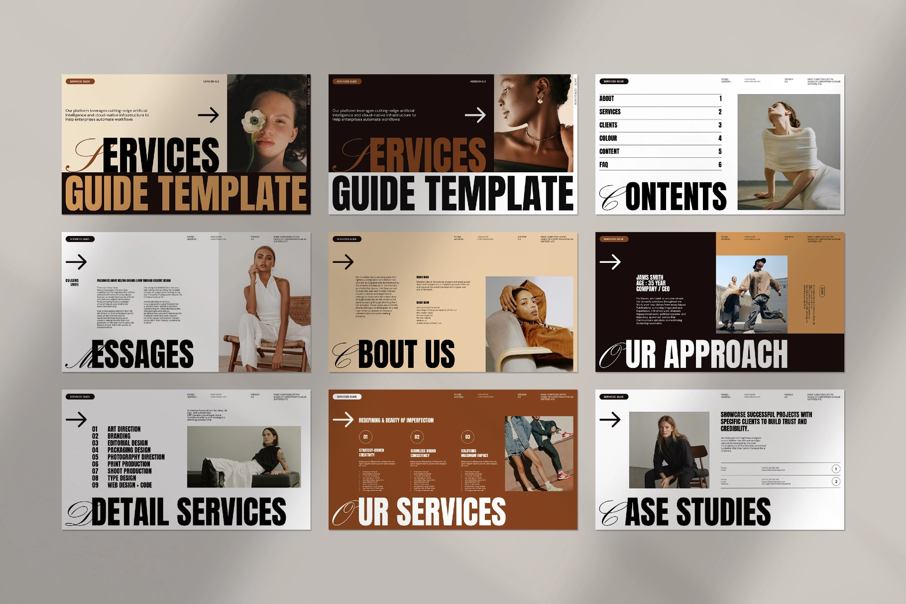 Services Guide Presentation Template