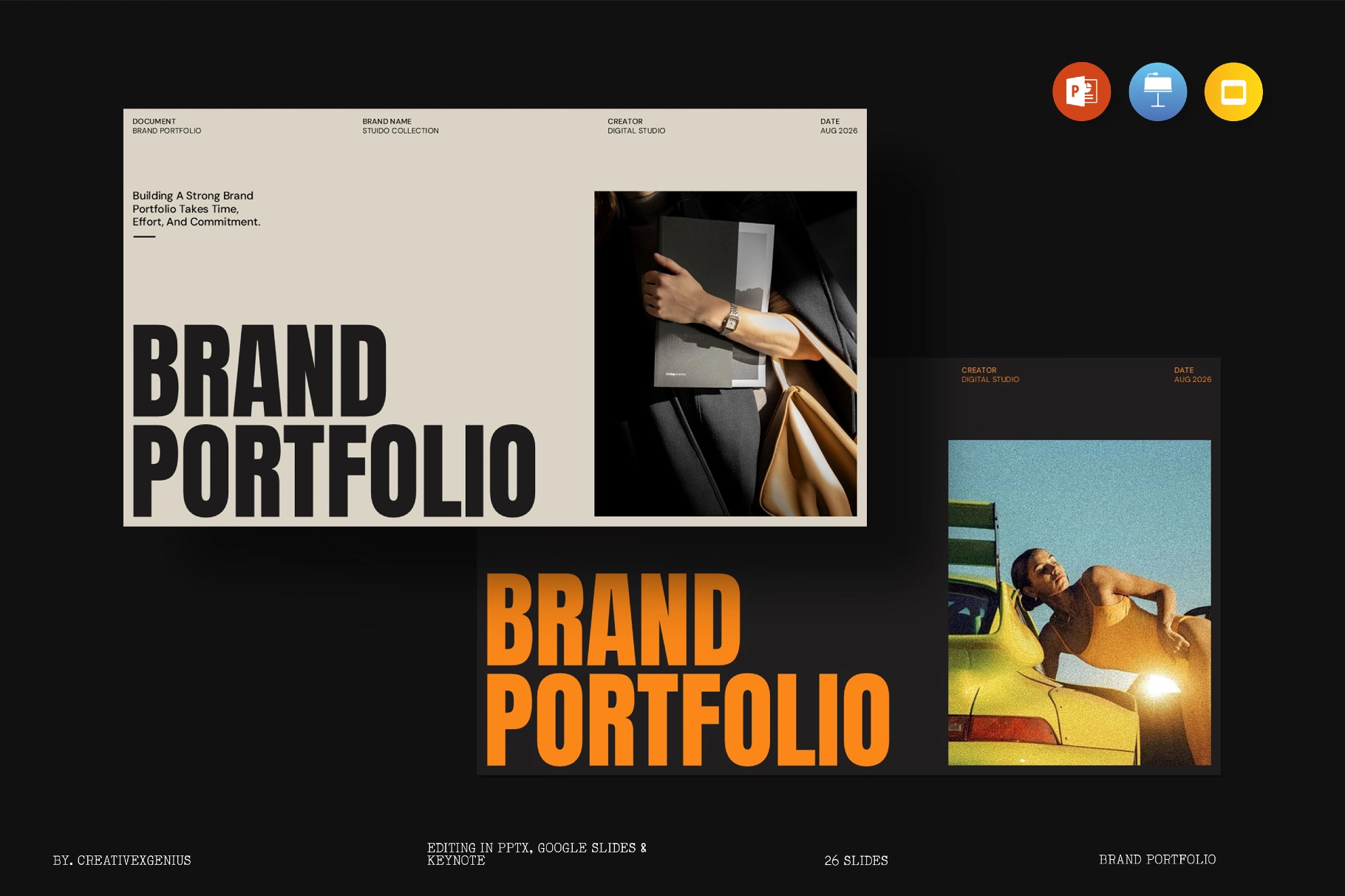 Brand Portfolio Presentation Template